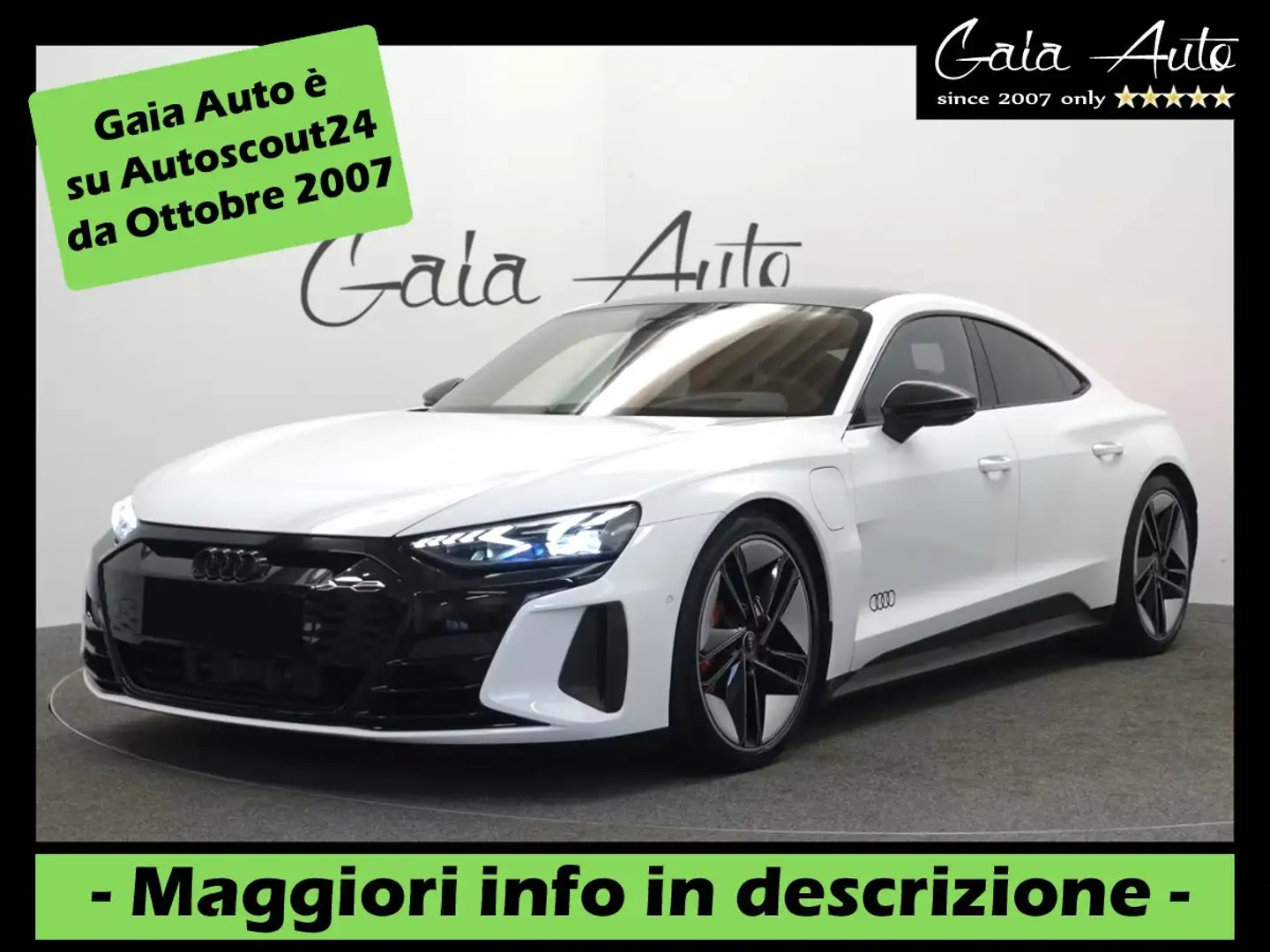 Audi RS e-tron GT 646CV Carboceramica, B&O, MATRIX, TETTO, AIR Noir - 1