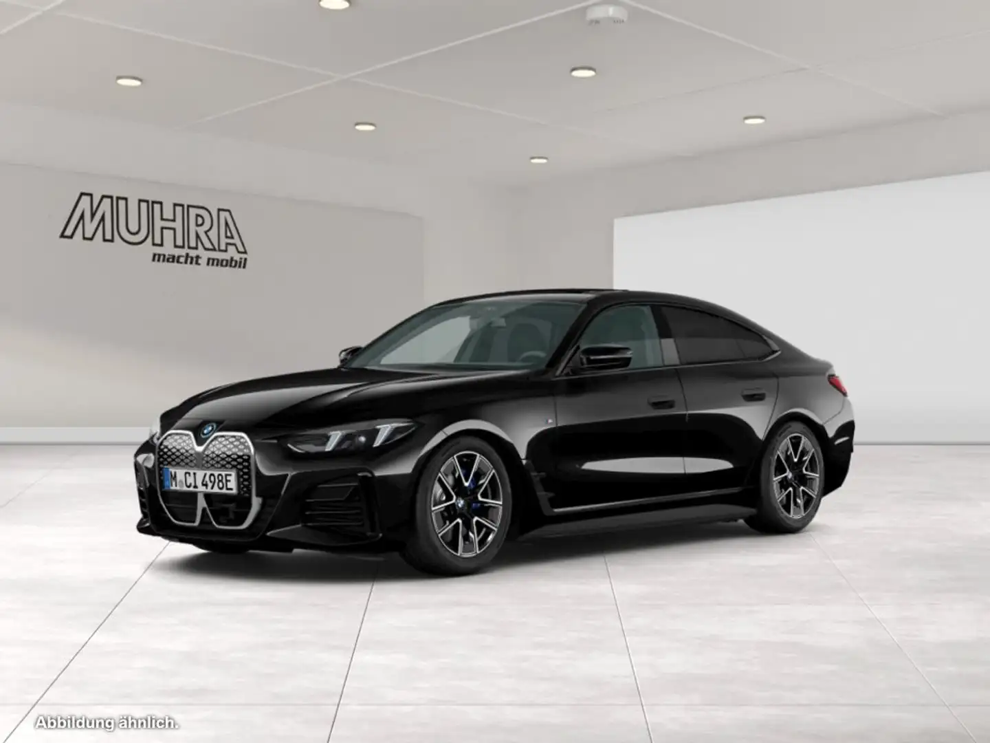 BMW i4 eDrive40 18" M Sportpaket DA/PA AHK Glasdach Schwarz - 2