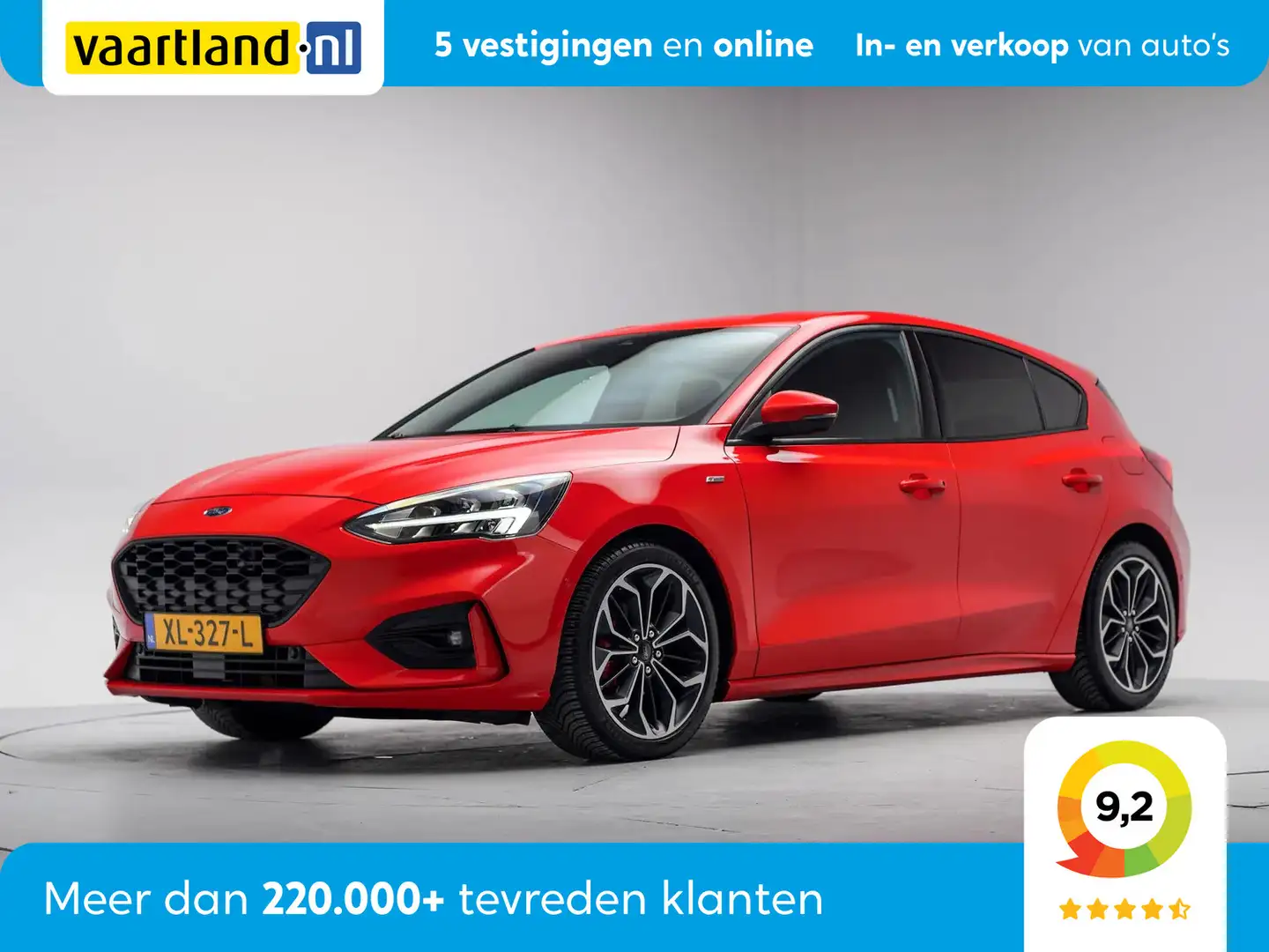 Ford Focus 1.0 EcoB. ST-L. Bns [ Stuur/stoelverwarming Apple Rood - 1