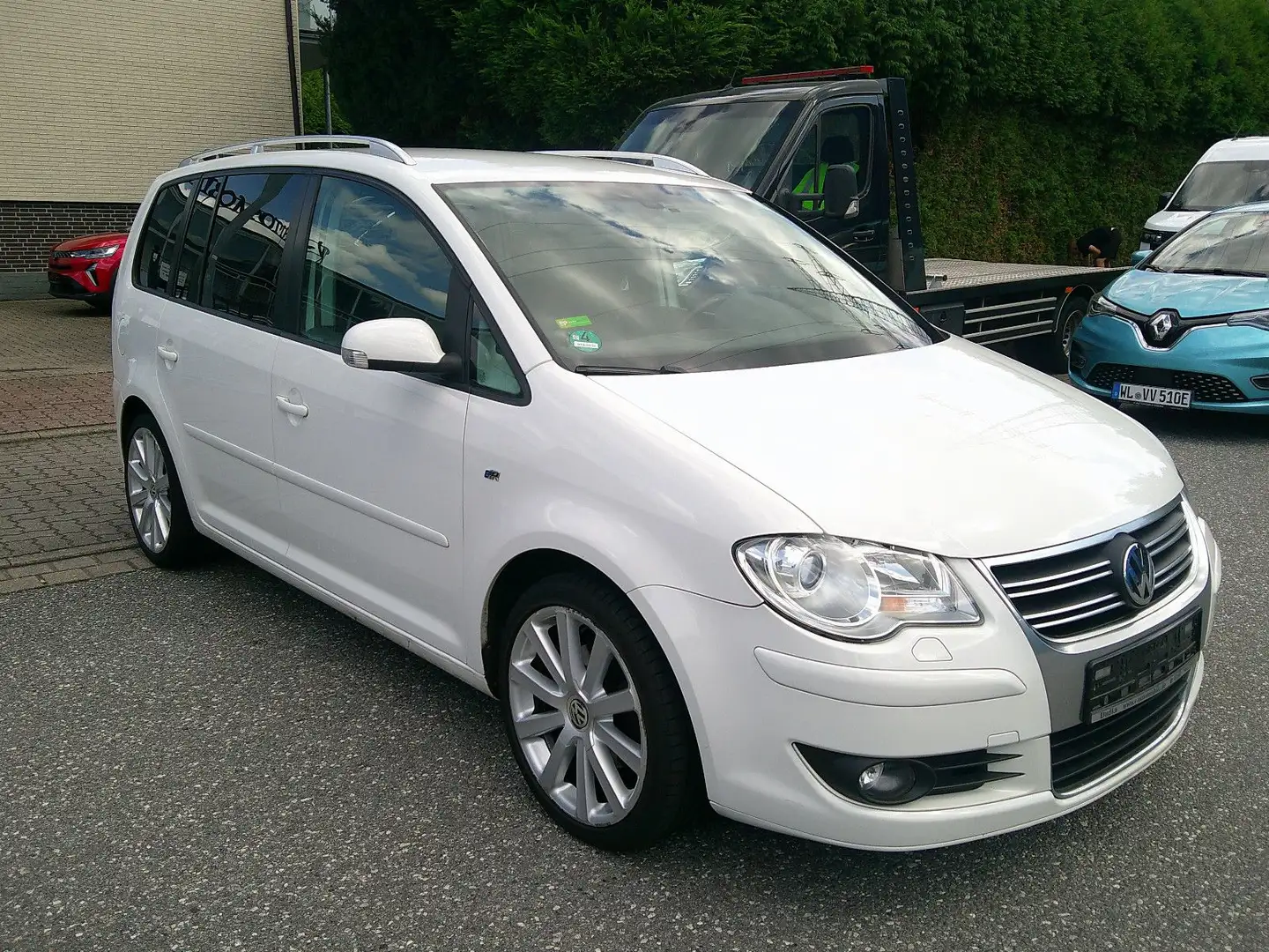 Volkswagen Touran Highline R Line Weiß - 2