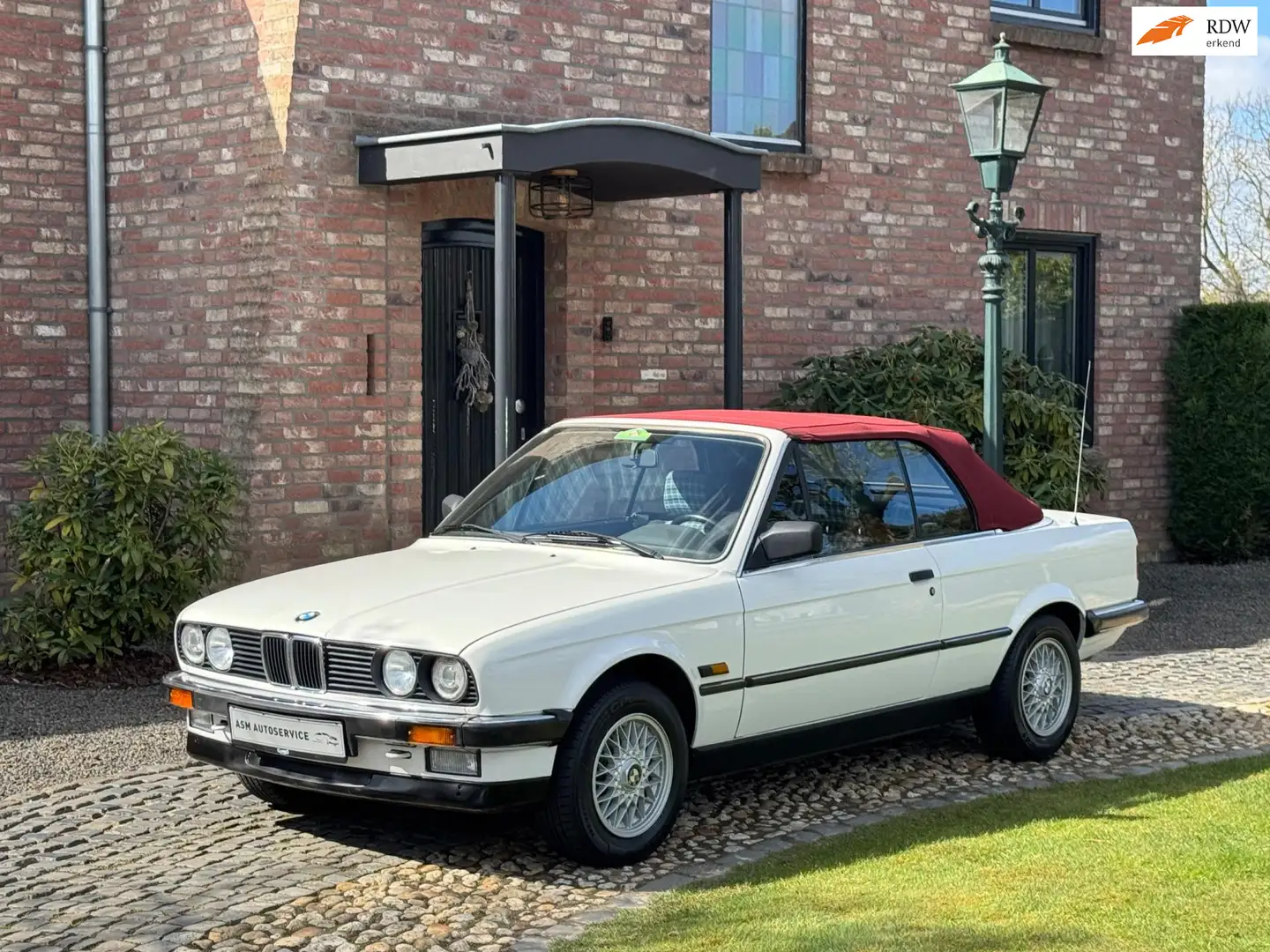 BMW 320 3-serie E30 320i Cabriolet zeer mooi!! Blanco - 1