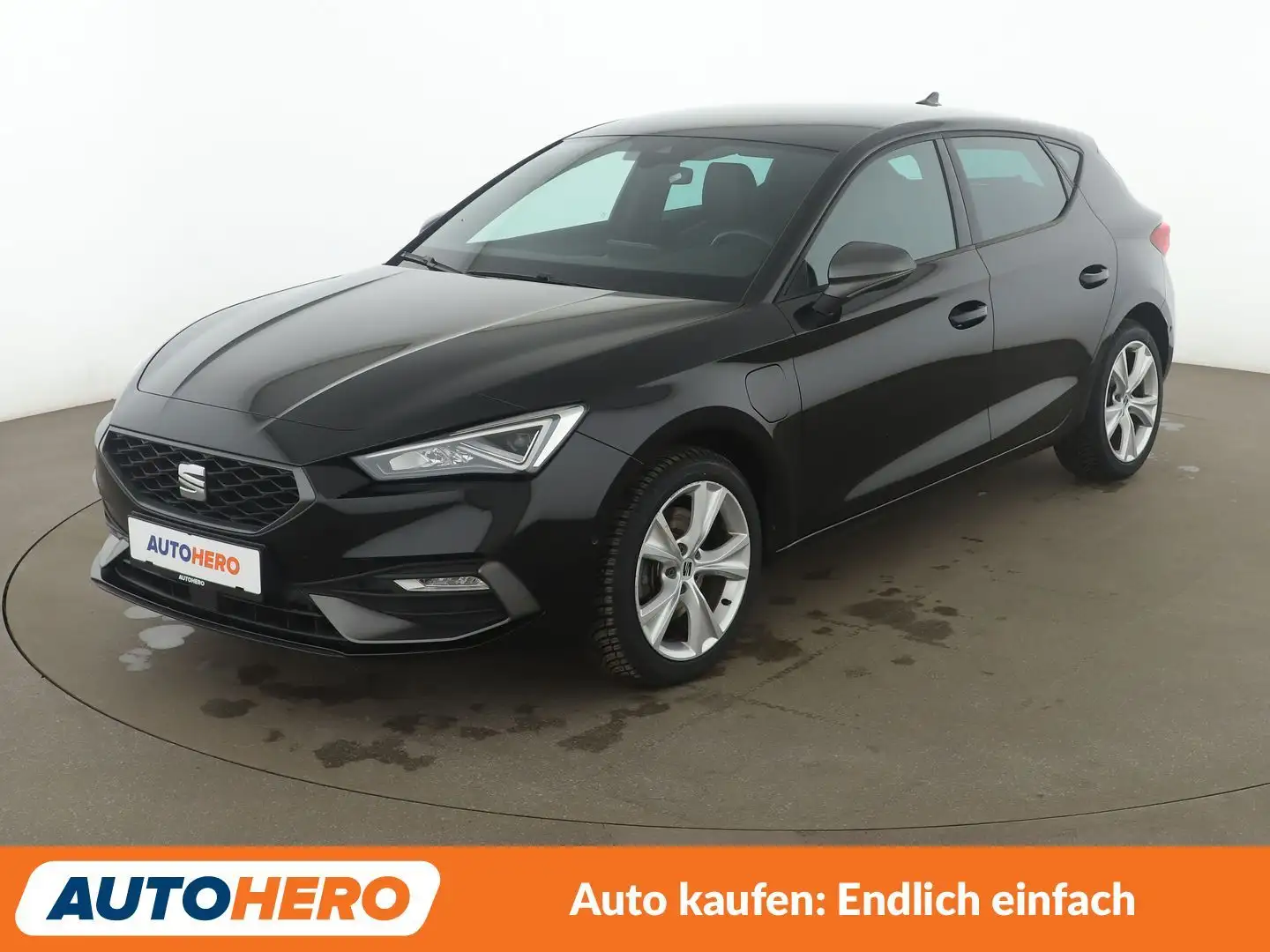 SEAT Leon e-Hybrid 1.4 TSI e-HYBRID FR Aut.*NAVI*CAM*LED*ACC*PDC*SHZ* Noir - 1