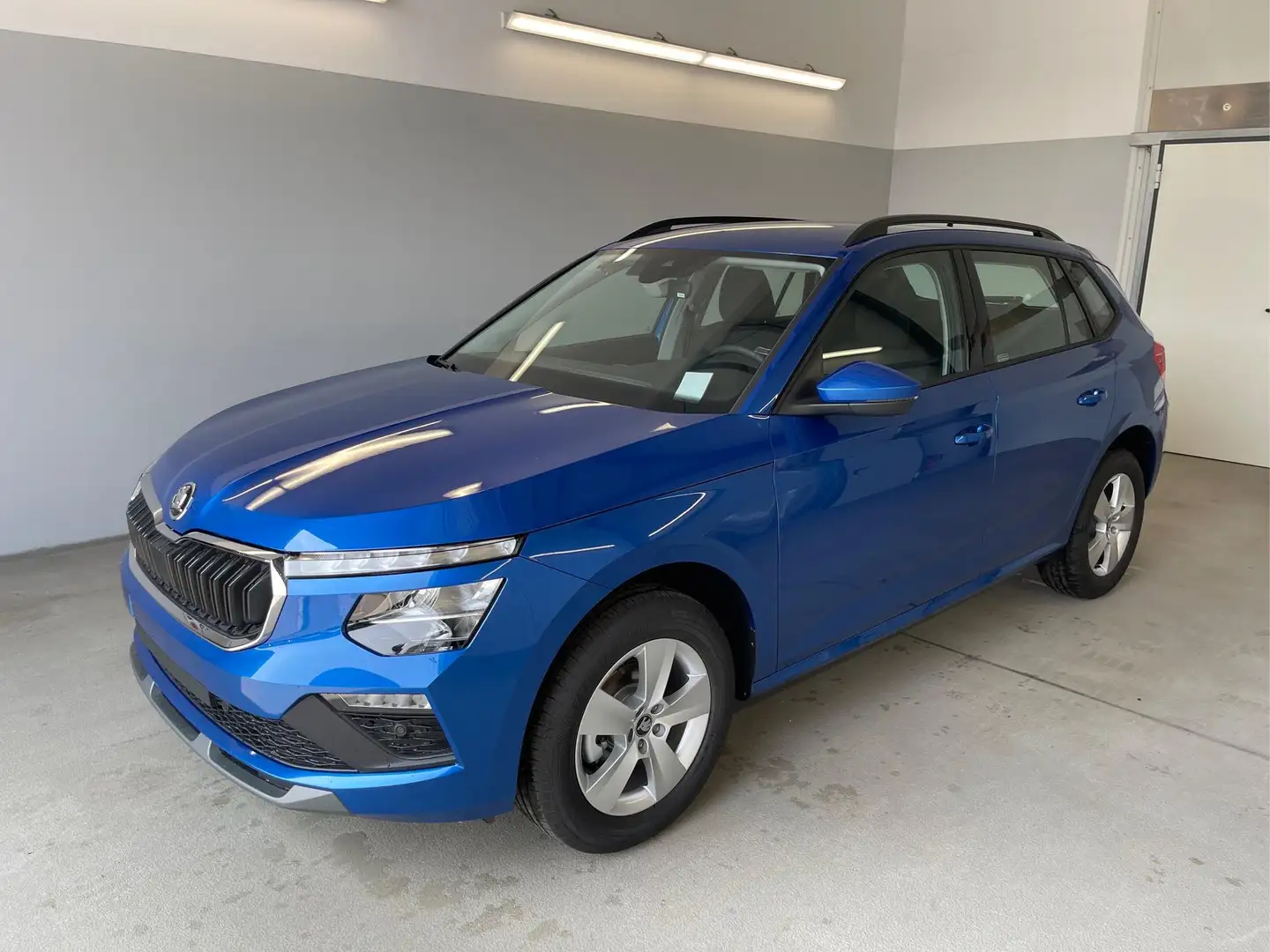 Skoda Kamiq Facelift Selection 115PS AHK+Kessy+Alu 1.0 TSI ... Blauw - 1