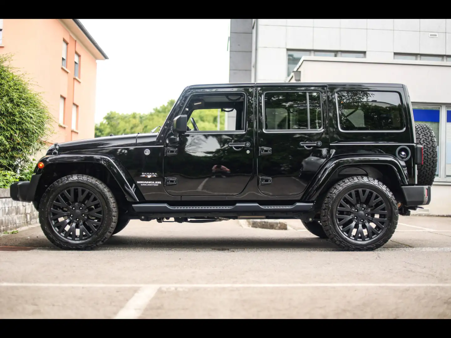Jeep Wrangler UNLIMITED SAHARA 3.6 V6°KAHN RÂDER°AHK Noir - 2