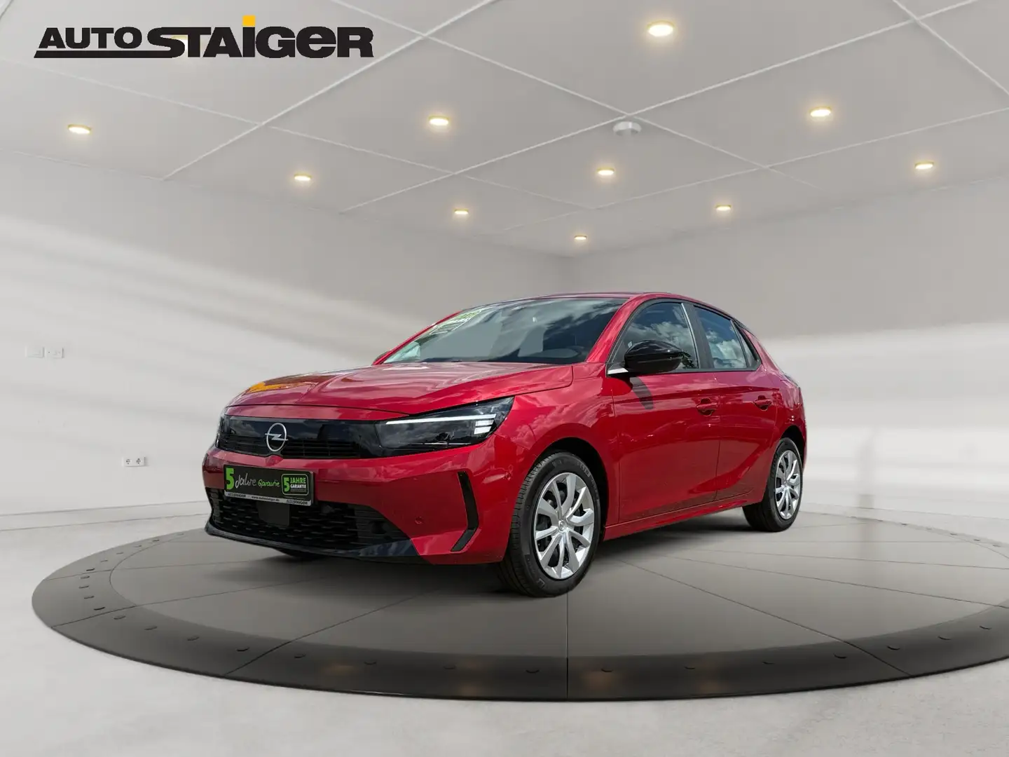 Opel Corsa F 1.2 KAM PDC SpurH Rojo - 2