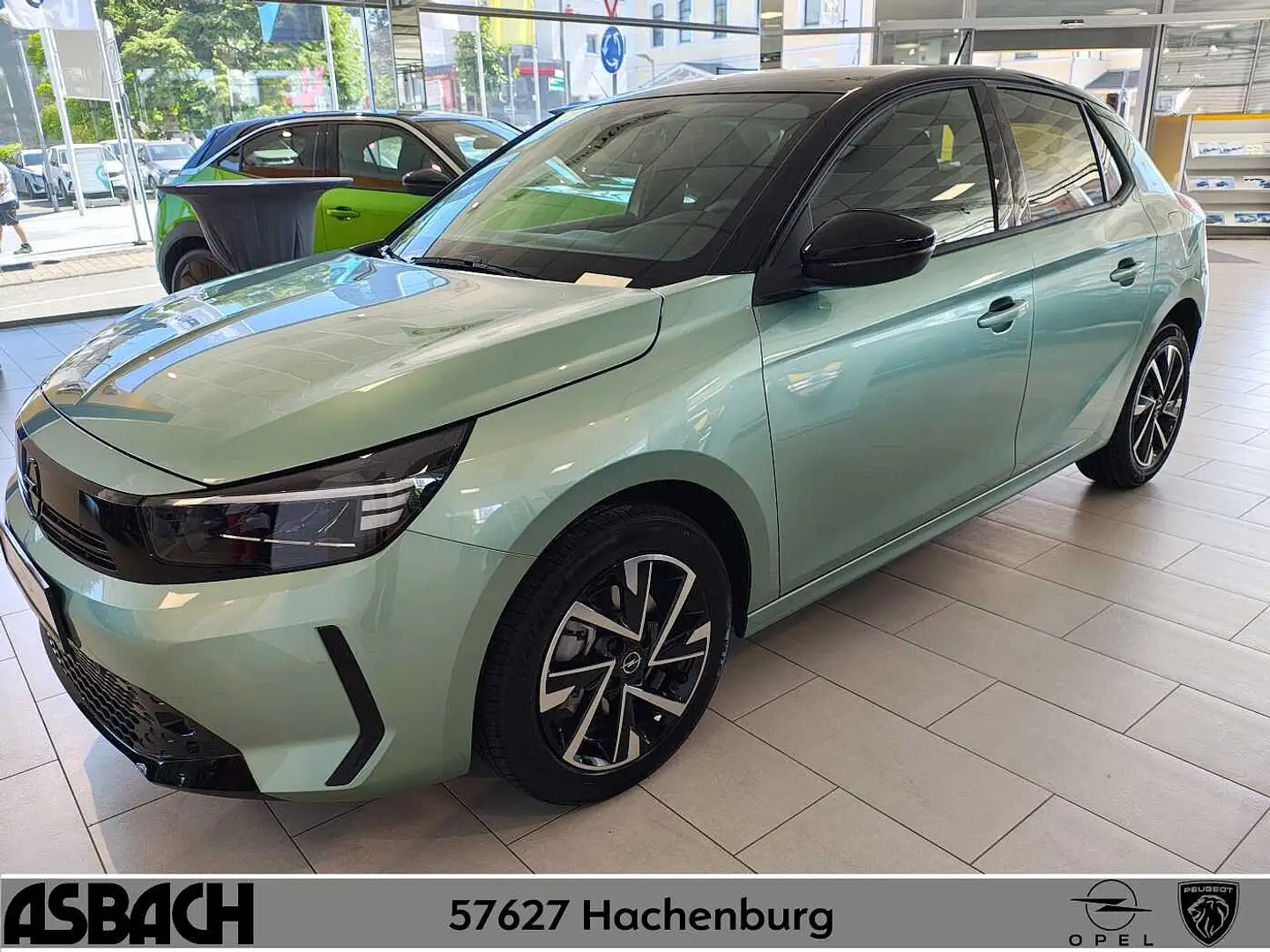 Opel Corsa F Yes Grün - 1