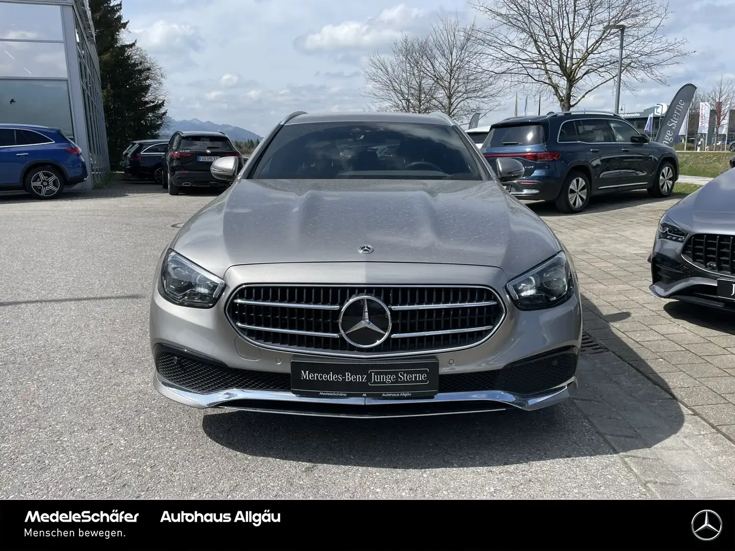 Mercedes-Benz E 400 E 400 d 4M T AVANTGARDE MLED+FAHRASSIST+BURMEST+ Silber - 2