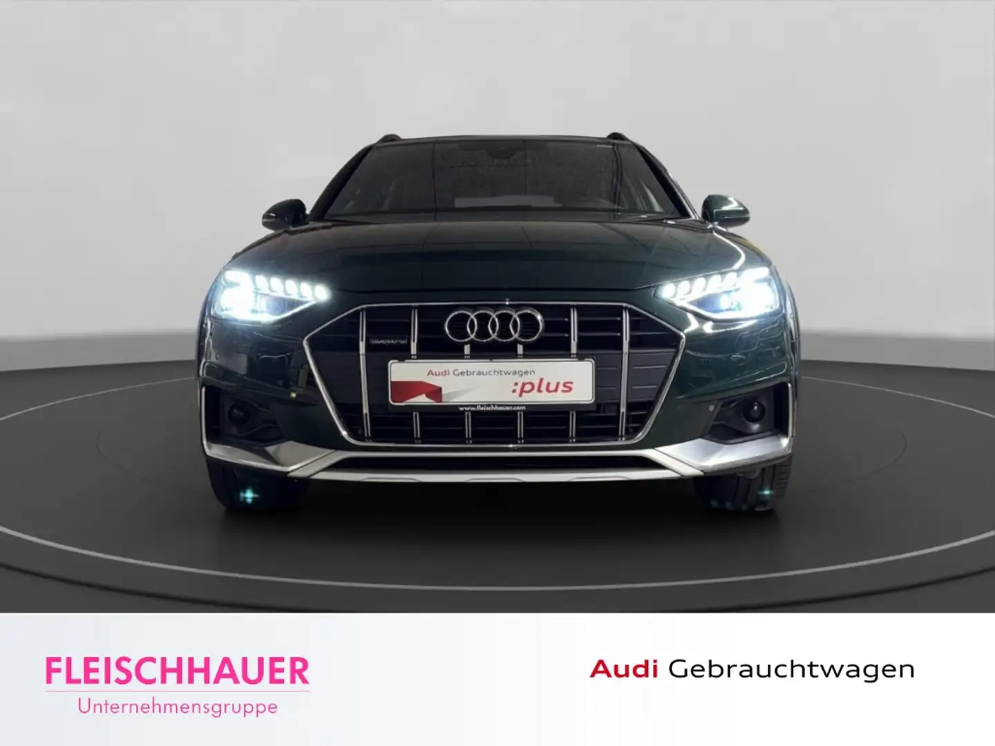 Audi A4 quattro 50 TDI MATRIX+PANO+ACC+NAVI+RFK+AHK+SHZ+LE Grün - 2