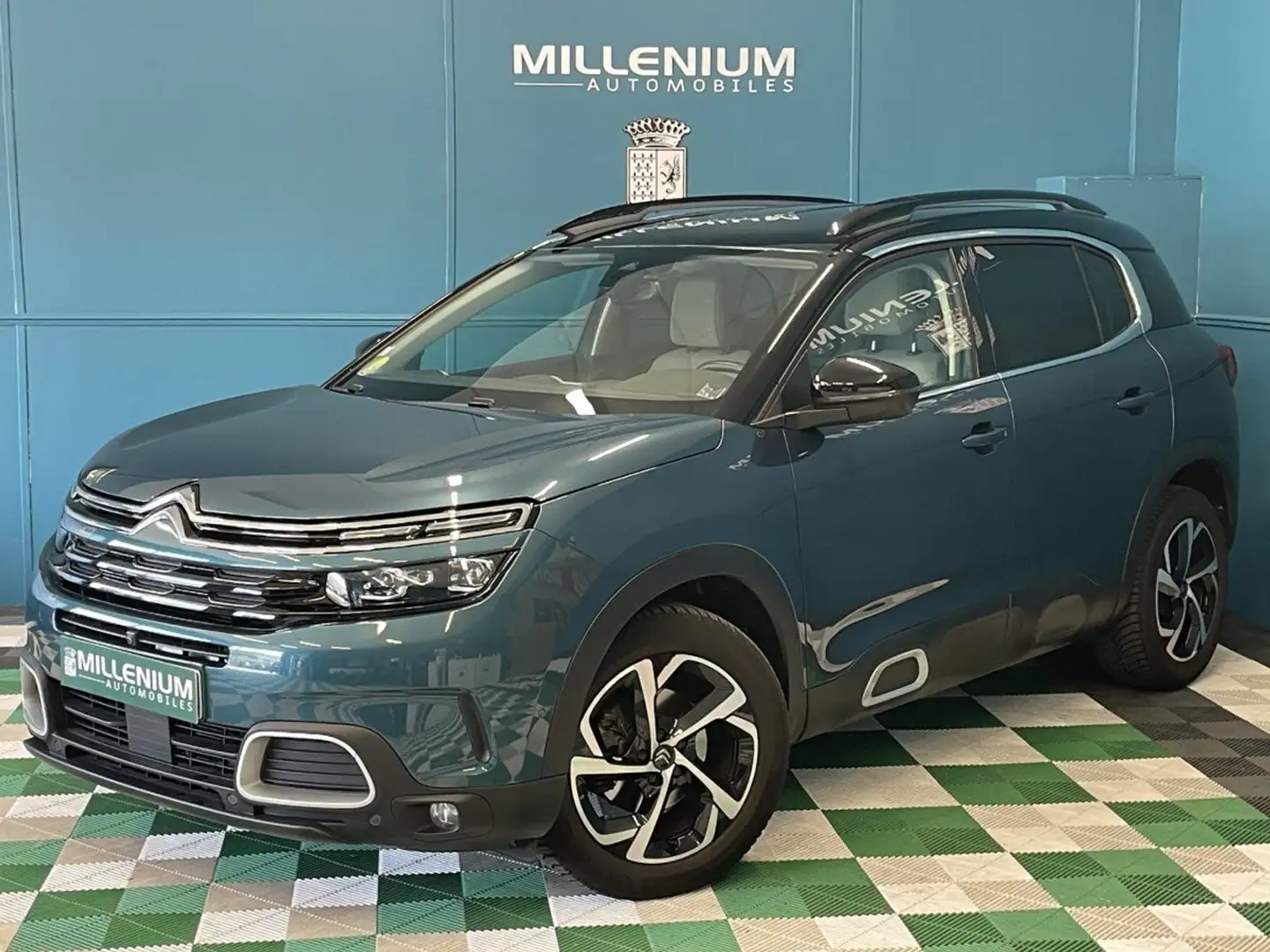 Citroen C5 AIRCROSS BLUEHDI 130CH S&S SHINE EAT8 Bleu - 1