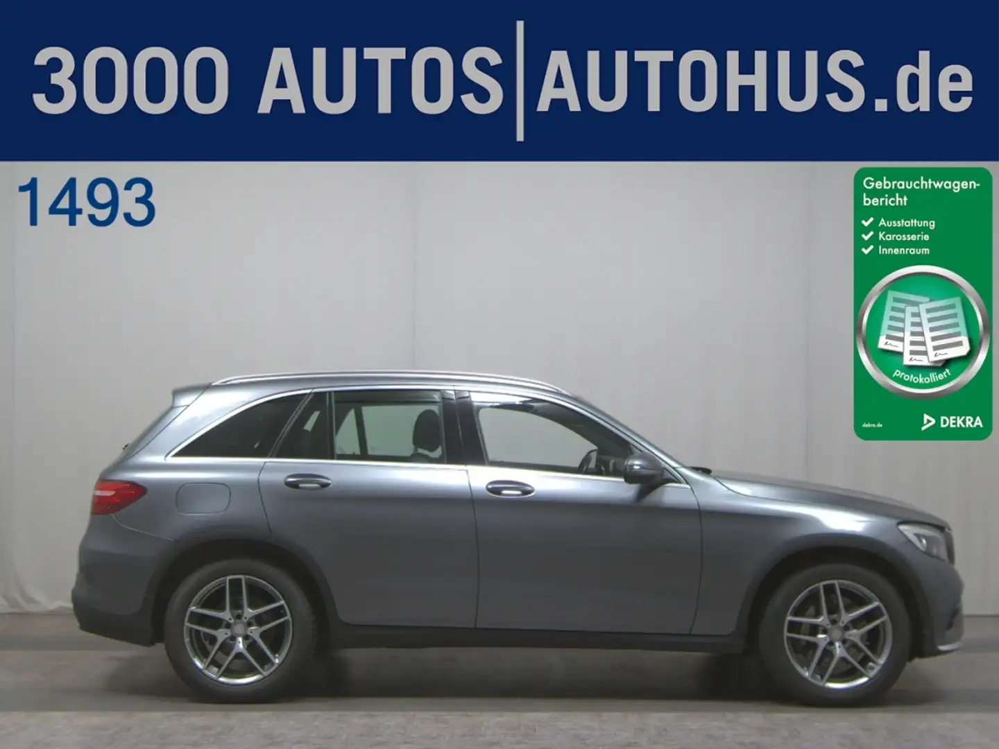 Mercedes-Benz GLC 220 d 4Matic AMG Line 4x4 LED Navi Leder LM Сірий - 1