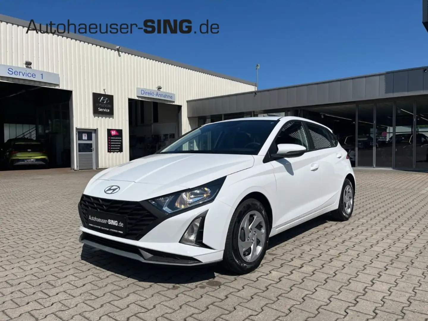 Hyundai i20 LED Kamera Navi Apple CarPlay Spurhalte Blanc - 1