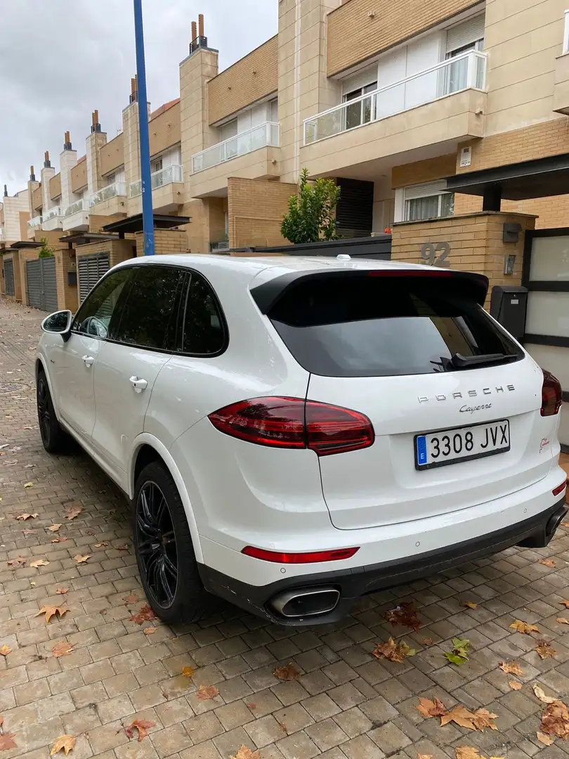 Porsche Cayenne Diesel Aut. Blanco - 1