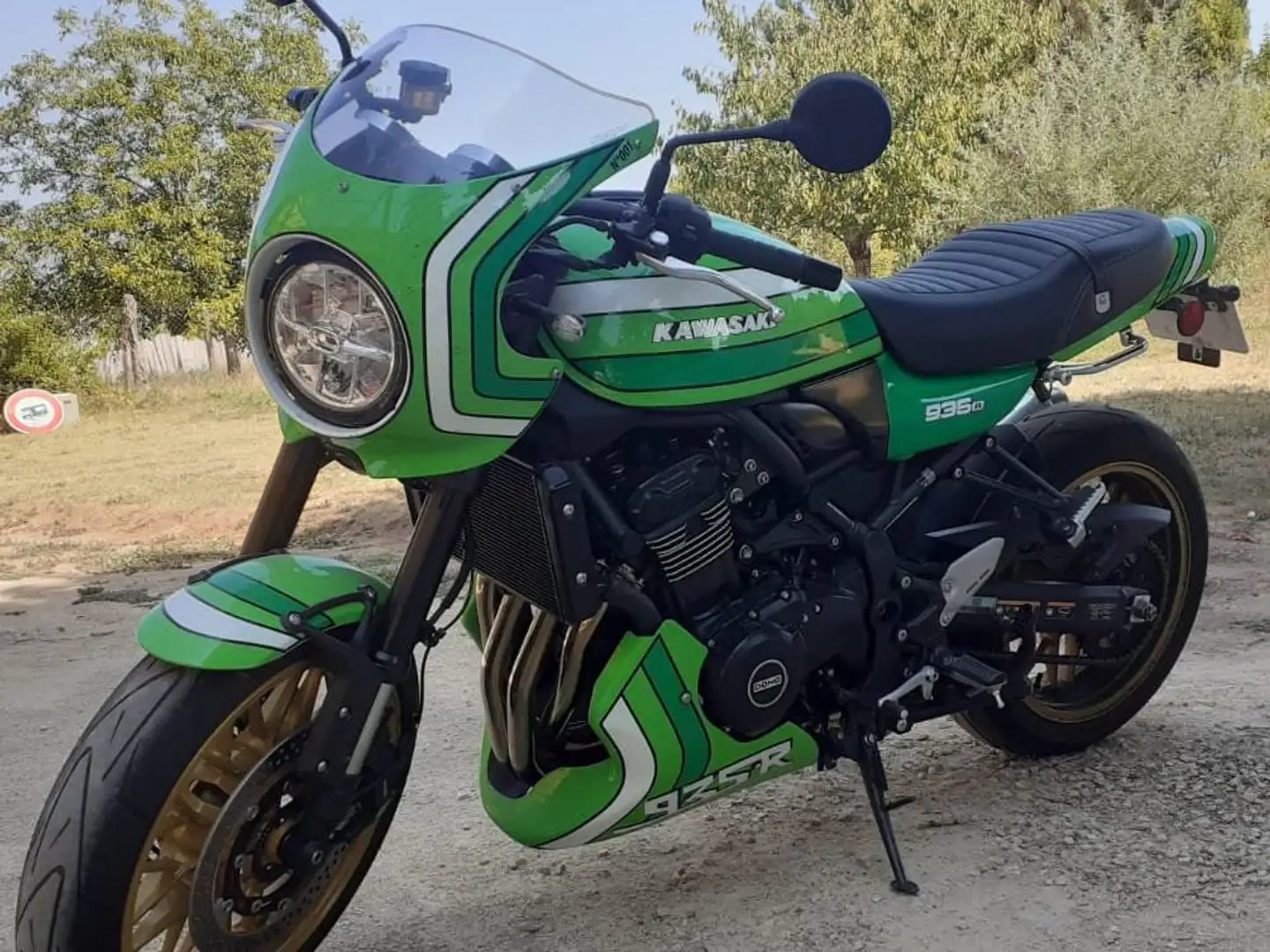 Kawasaki 900 Z Verde - 1