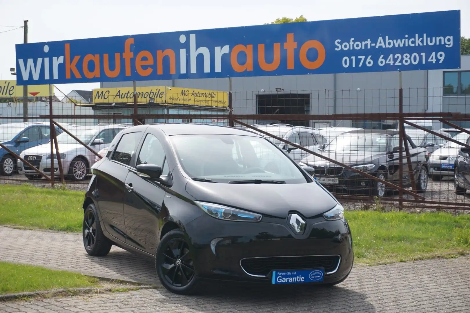 Renault ZOE Zoe Intens*AUTOMATIK*PDC*NAVI*LEDER !! Schwarz - 1