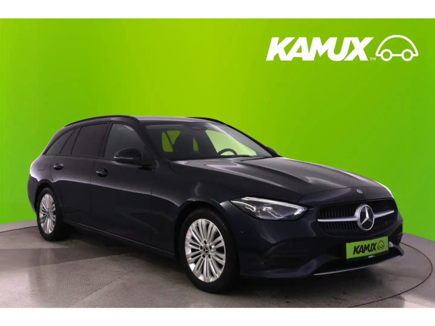 Mercedes-Benz C 200 d T 9G-tronic+LED+NAVI+KAMERA+PDC+SHZ Zwart - 1