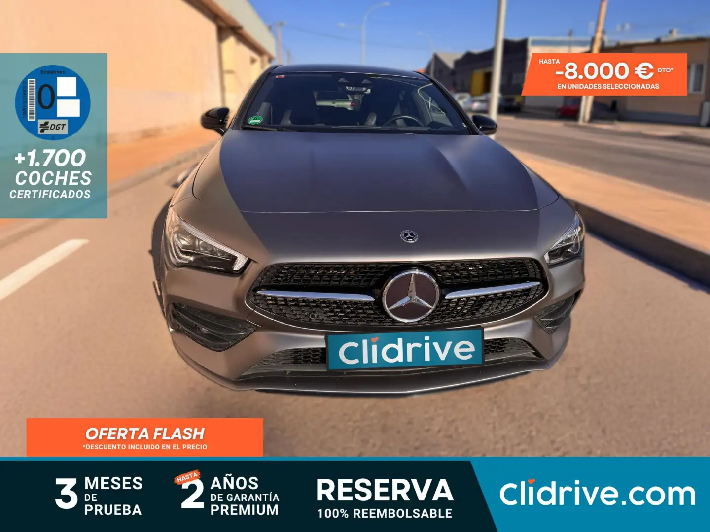 Mercedes-Benz CLA 250 e Shooting Brake Gris - 1