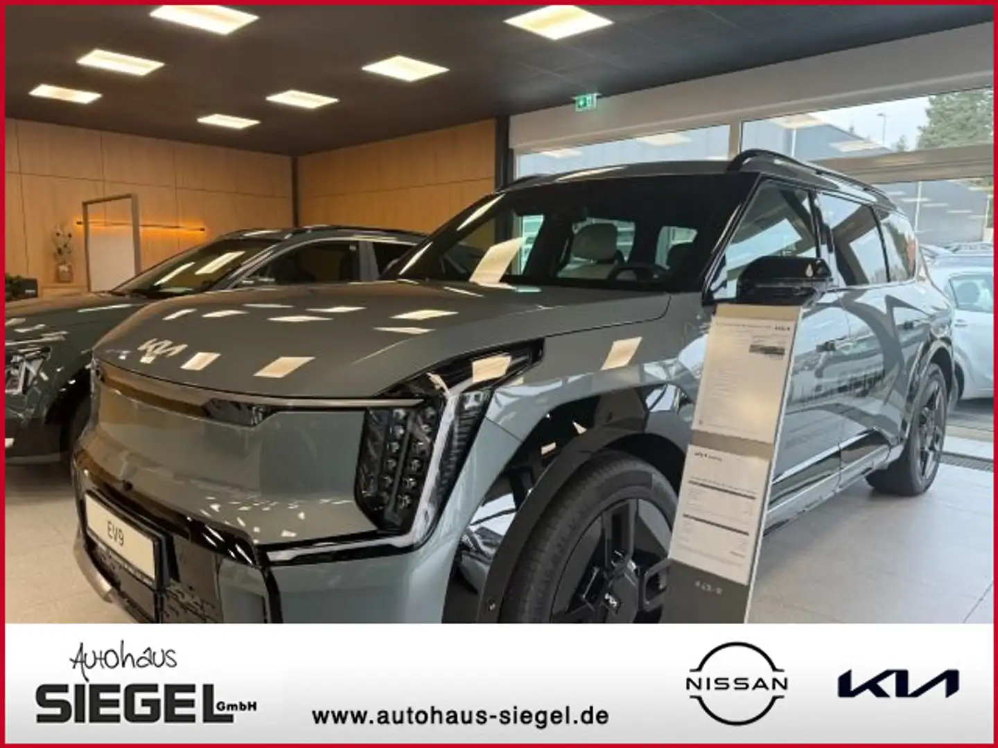 Kia EV9 4WD GT-Line Launch Edition*Glasdach*7-Sitzer Grün - 1