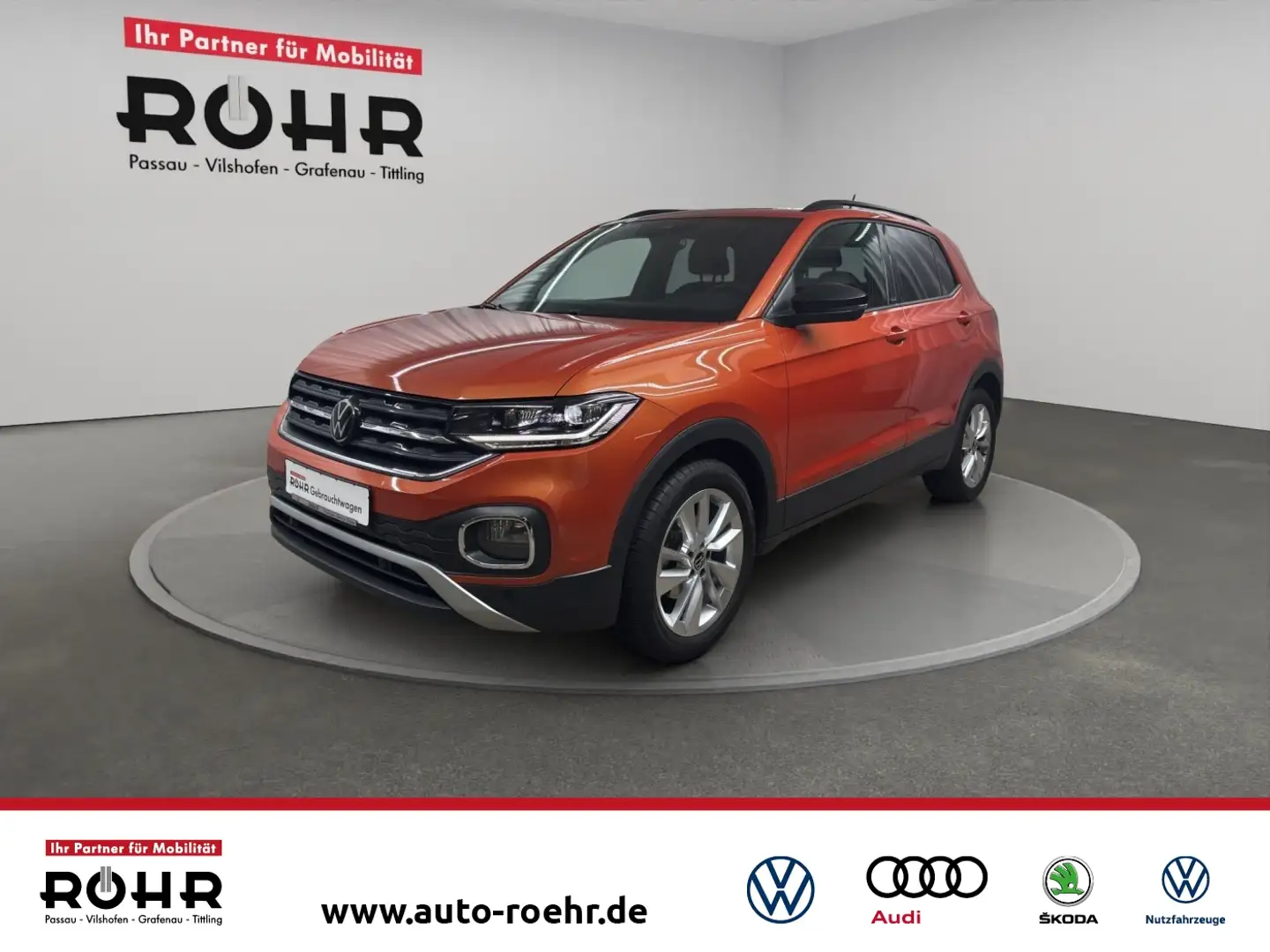 Volkswagen T-Cross Move (Garantie11/2028.AHK.ACC.Kamera.Navi) 1.0 TSI Orange - 1