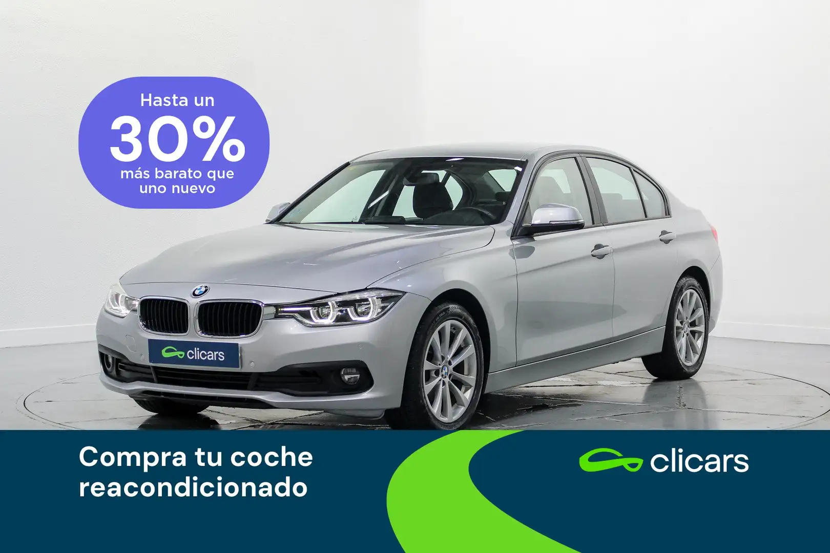 BMW 318 318dA Business Plateado - 1