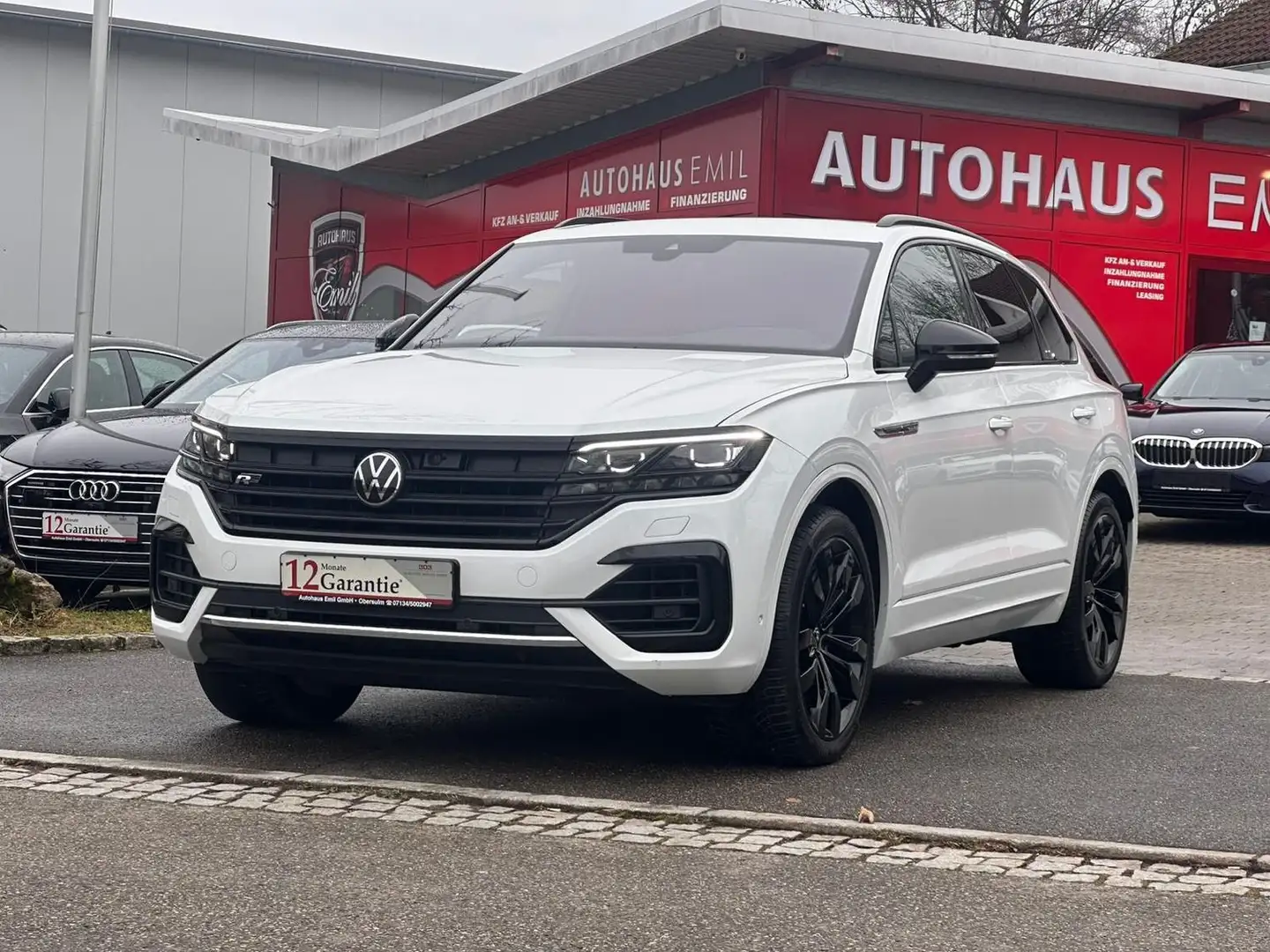 Volkswagen Touareg R-Line 4Motion/Kamera/Navi/DAB/LED/AHK Blanc - 1