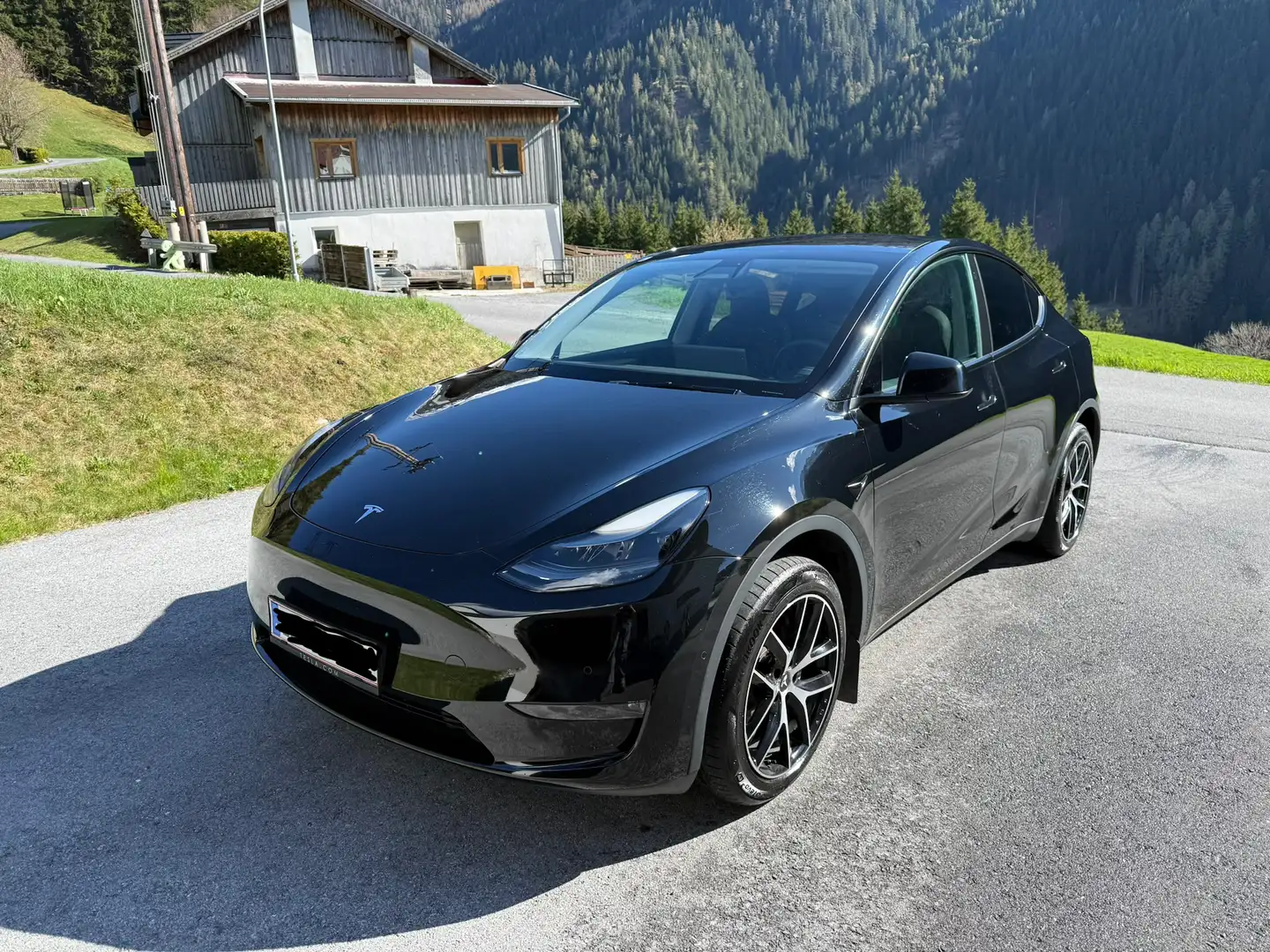 Tesla Model Y Tesla Model Y LR AWD | Fahrwerk NEU | Akku-Test 95% (16.04.) Schwarz - 1