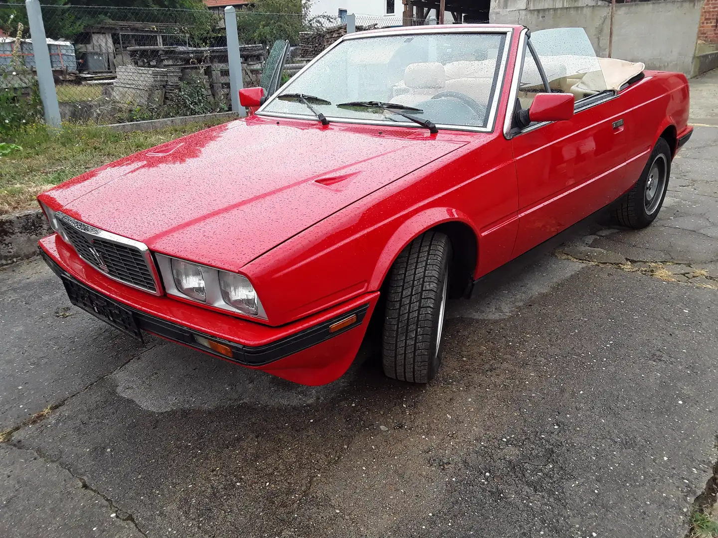 Maserati Biturbo Spyder Zagato Roşu - 1