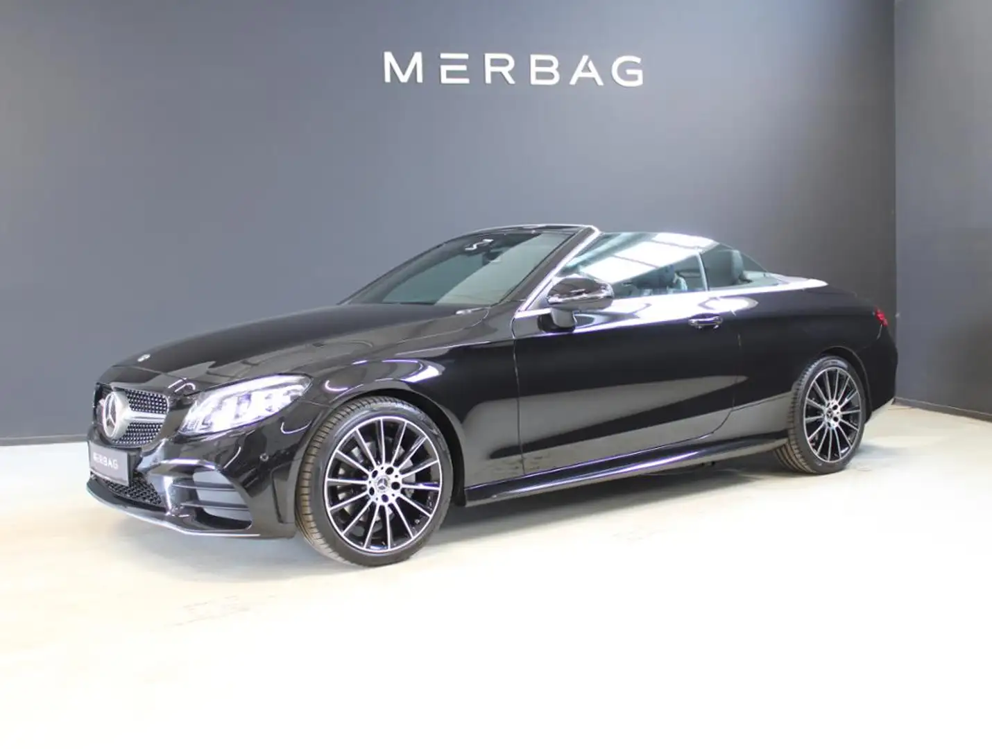 Mercedes-Benz C 220 d 4M Ca *AMG Comand AHK Beam Distro Airsca Zwart - 2