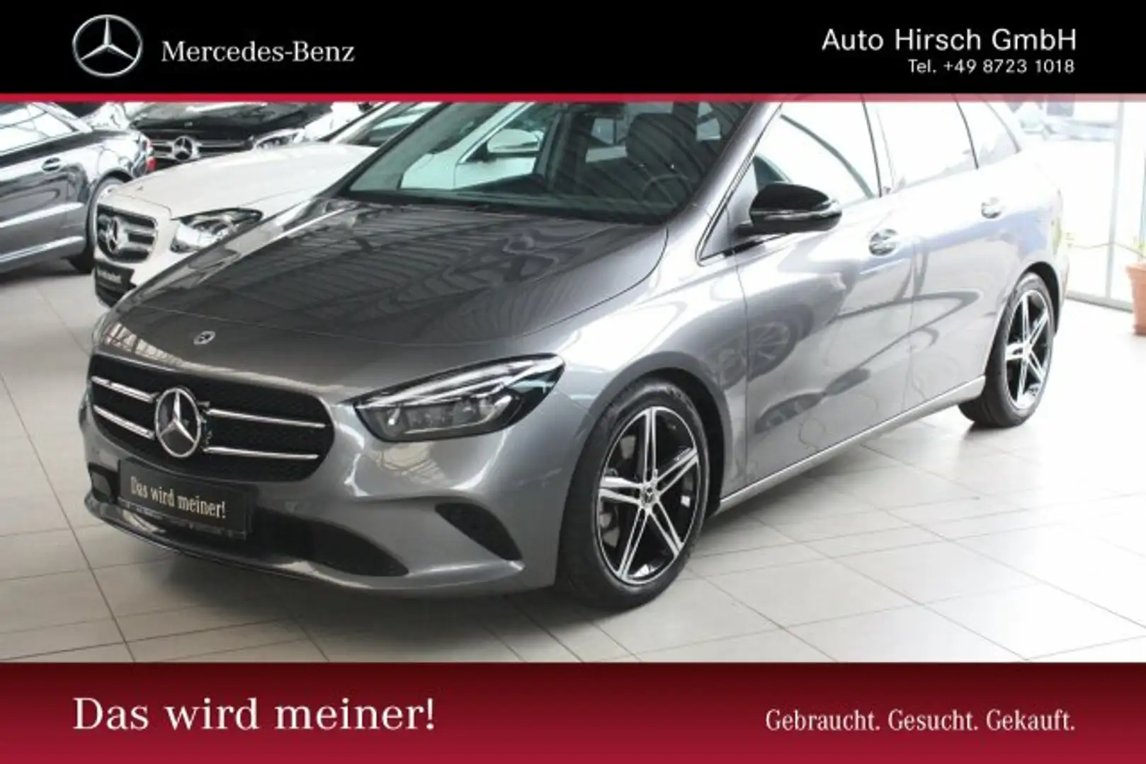 Mercedes-Benz B 220 B 220 d 4MATIC Progressiv+AHK+Kamera+MULTIBEAM LED Gri - 1