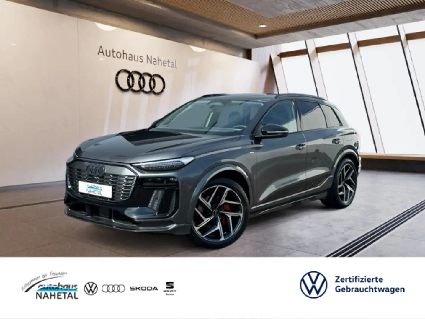 Audi Q6 QUATTRO S-LINE TECH PLUS MATRIX AHK 21'' HUD PANOR Grigio - 1