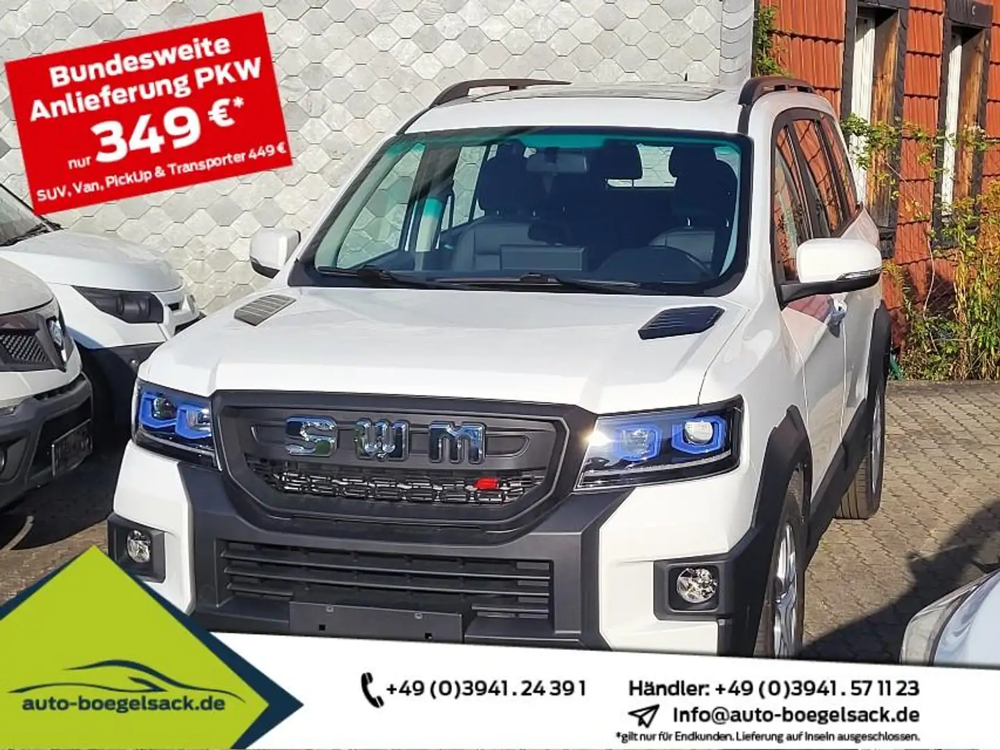 SWM +7SITZER+ESP+KAMERA+ALU+NAVI+KLIMA+PDC+AHK+ Weiß - 1