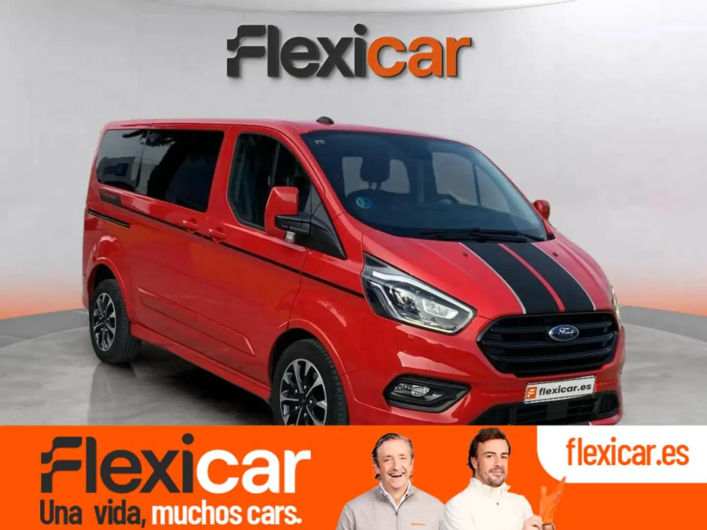 Ford Tourneo Custom 2.0 EcoBlue Sport 185 Rojo - 1