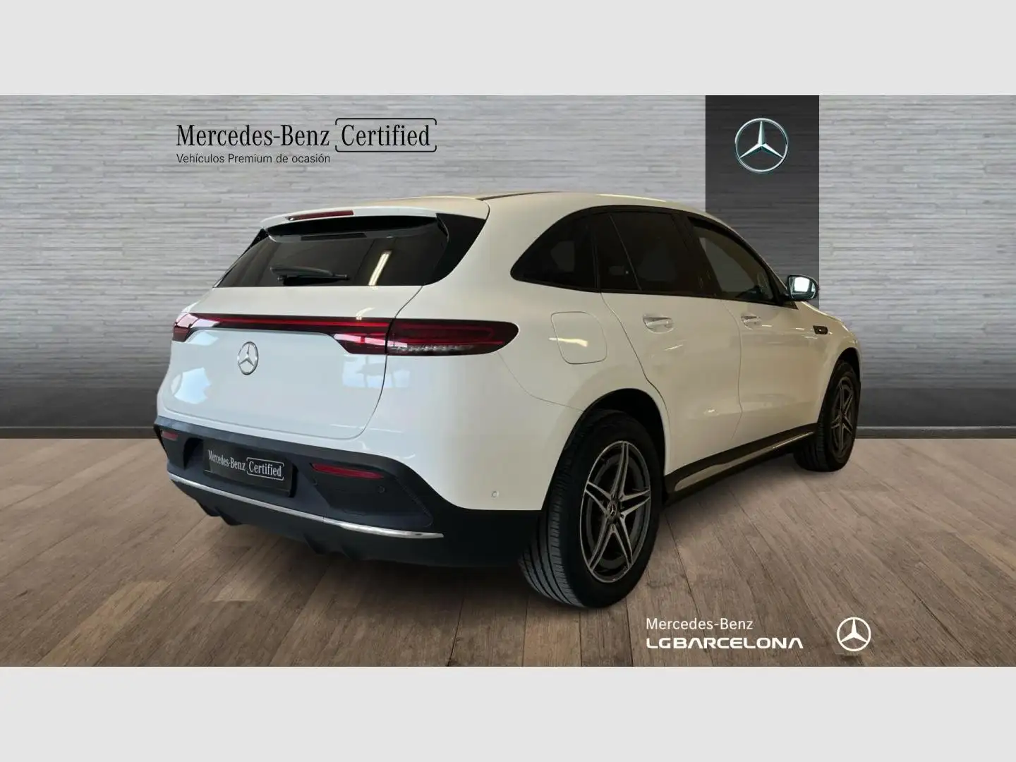 Mercedes-Benz EQC 400 4MATIC Blanco - 2