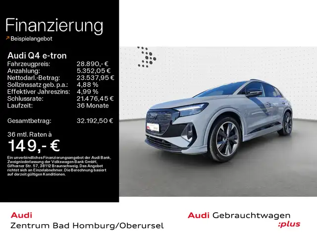 Audi Q4 e-tron 40*S line*Optikpaket*SONOS*Navi*Audi c