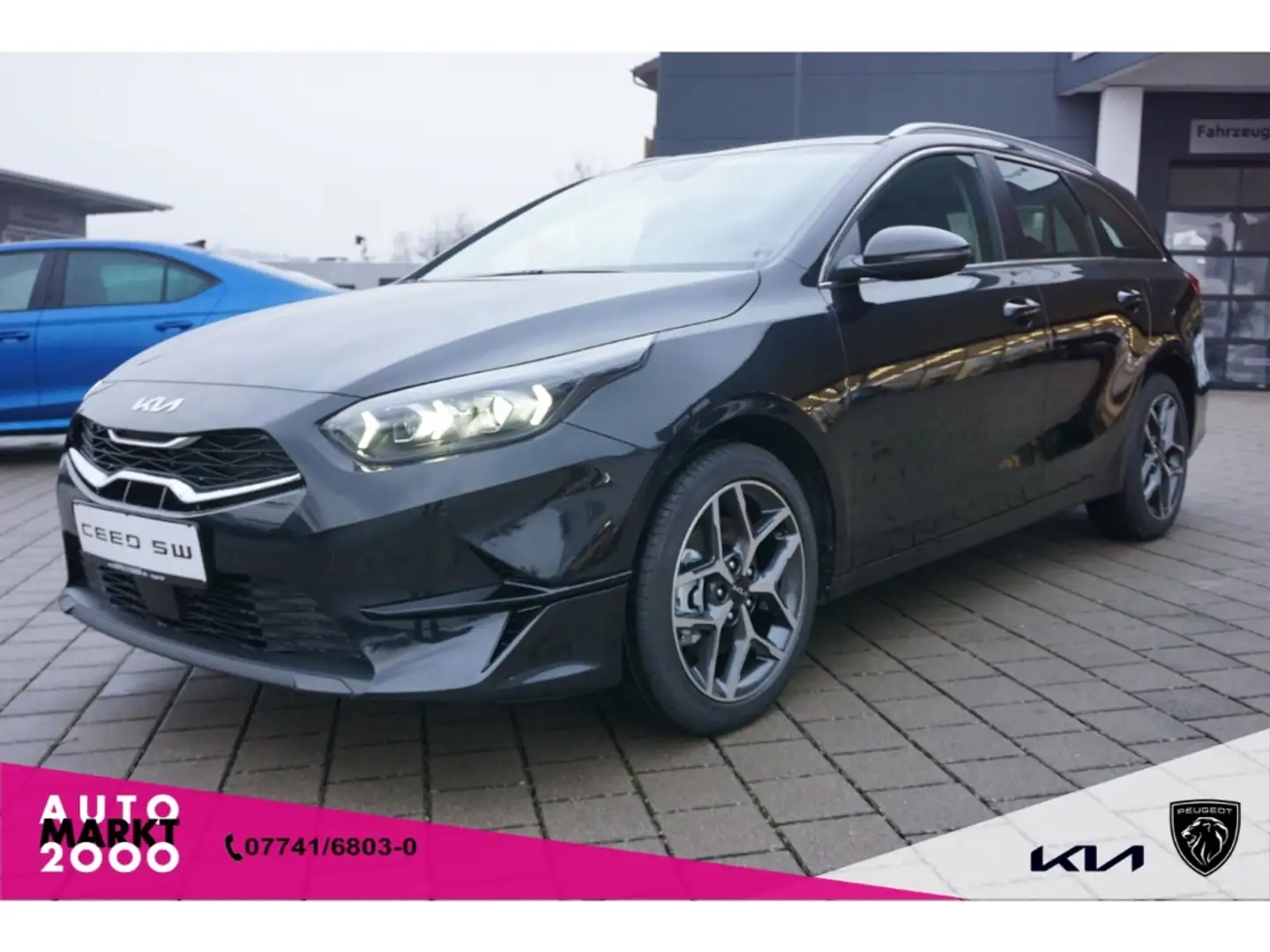 Kia Ceed SW / cee'd SW 1.5T 140 Spirit DCT7 Navi LED DAB SHZ ACC Noir - 1