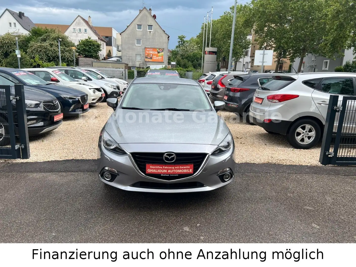 Mazda 3 Lim. Sports-Line 1 Hand Navi & Rückfahrkamera Zilver - 2