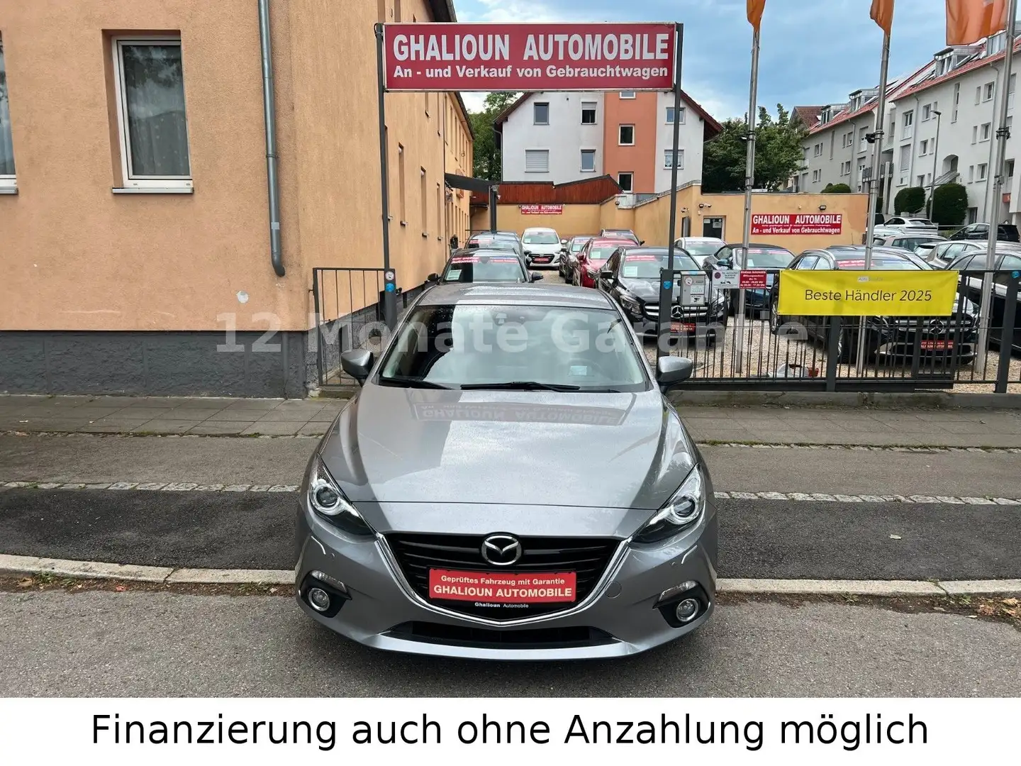 Mazda 3 Lim. Sports-Line 1 Hand Navi & Rückfahrkamera Zilver - 1