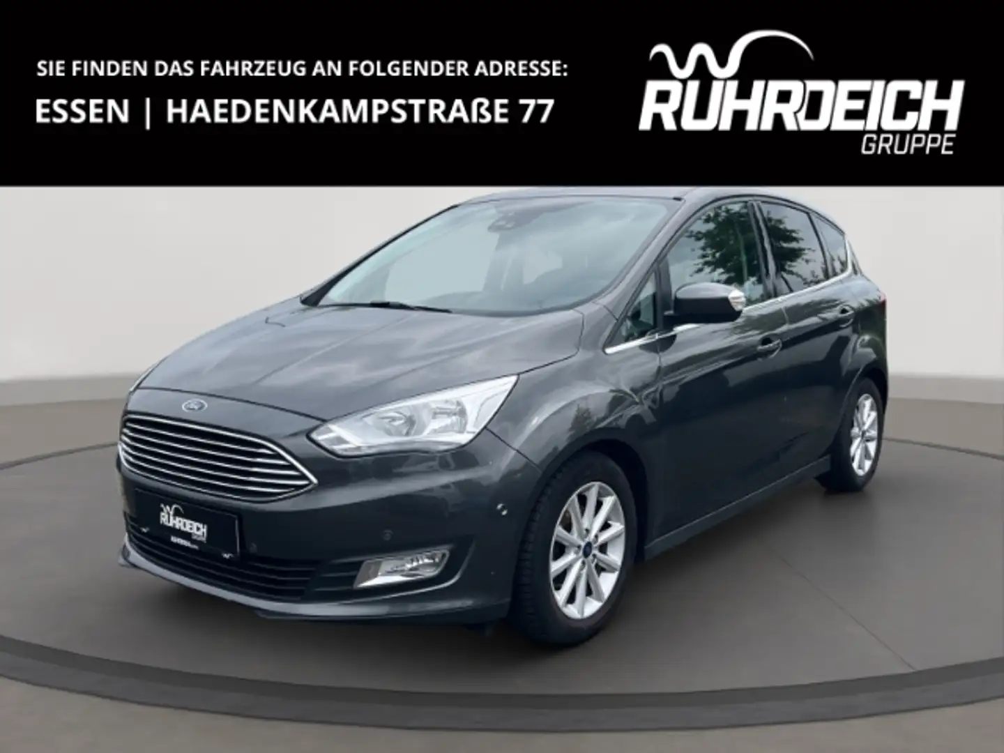 Ford C-Max Titanium 1.0 AHK PDC KAMERA SHZ LHZ KLIMAAT Grau - 1