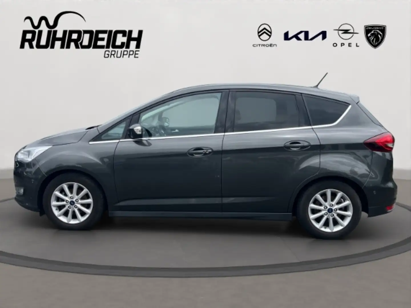 Ford C-Max Titanium 1.0 AHK PDC KAMERA SHZ LHZ KLIMAAT Grau - 2