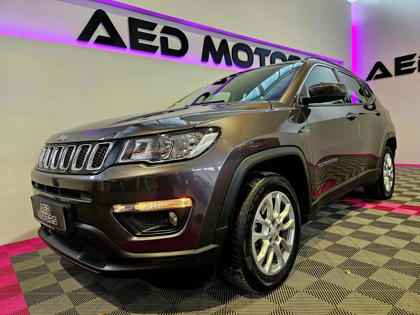 Jeep Compass Longitude FWD 1.Besitz nur 55.800km Schwarz - 2