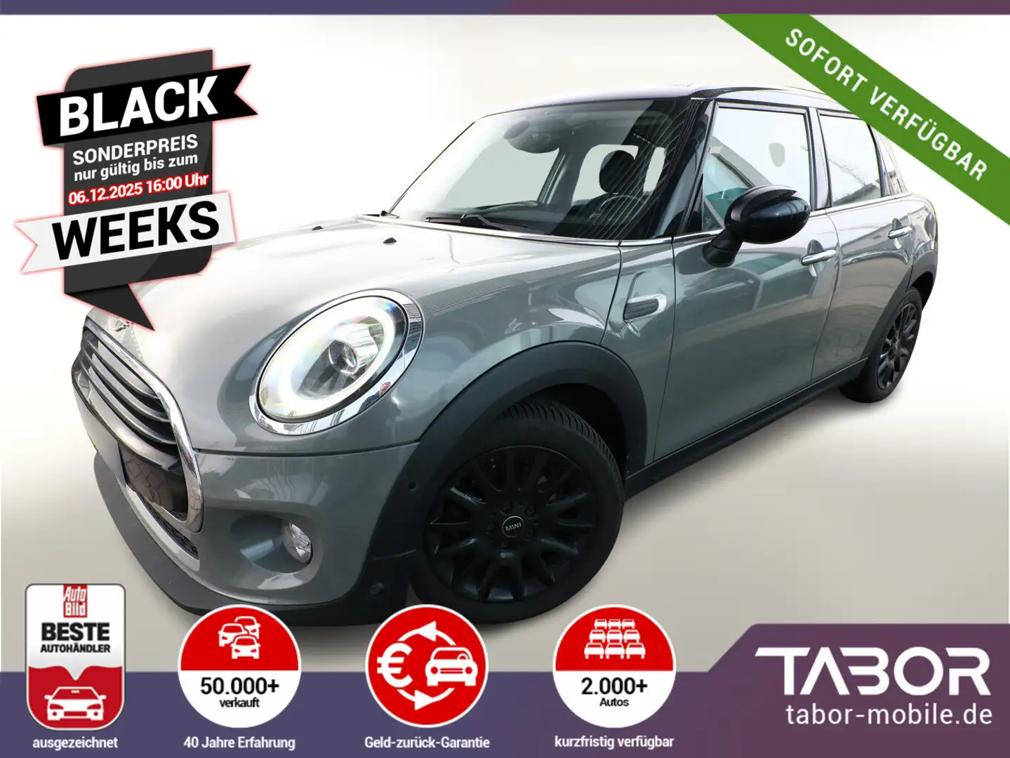 MINI Cooper D D 116 Pepper LED Nav PDC SHZ DCC LM16Z Grau - 1