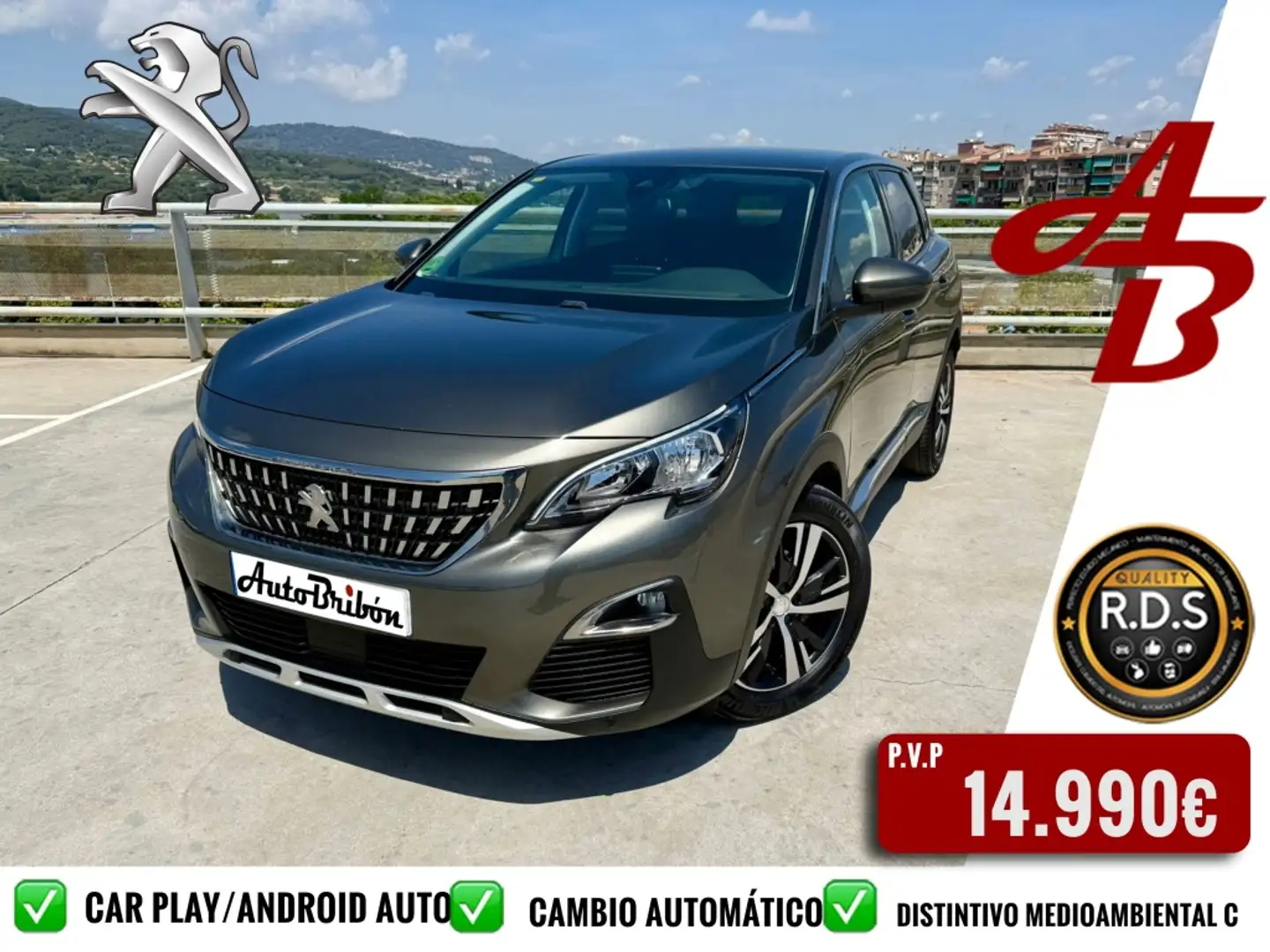 Peugeot 3008 1.5BlueHDi Allure S&S 130 Gris - 1