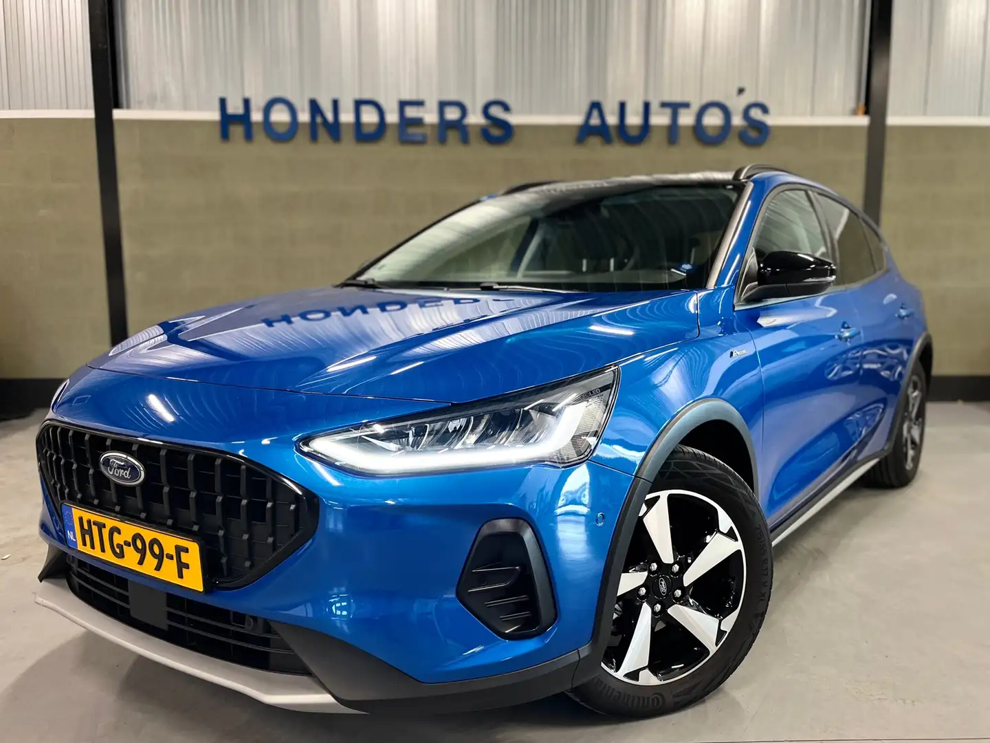 Ford Focus 1.0 EcoBoost Hybrid ACTIVE X 155 PK I TREKHAAK I K Bleu - 1
