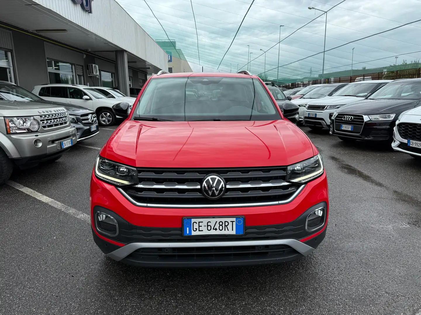 Volkswagen T-Cross 1.0 tsi  110cv FARI A LED Rosso - 2