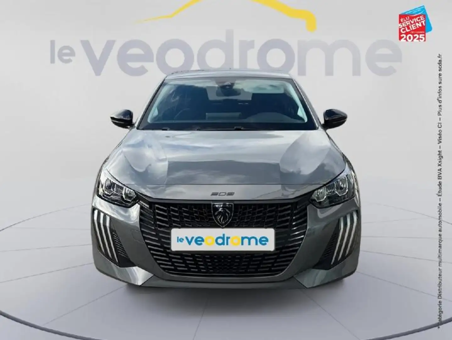 Peugeot 208 1.2 PureTech 75ch S\u0026S Active Gris - 2