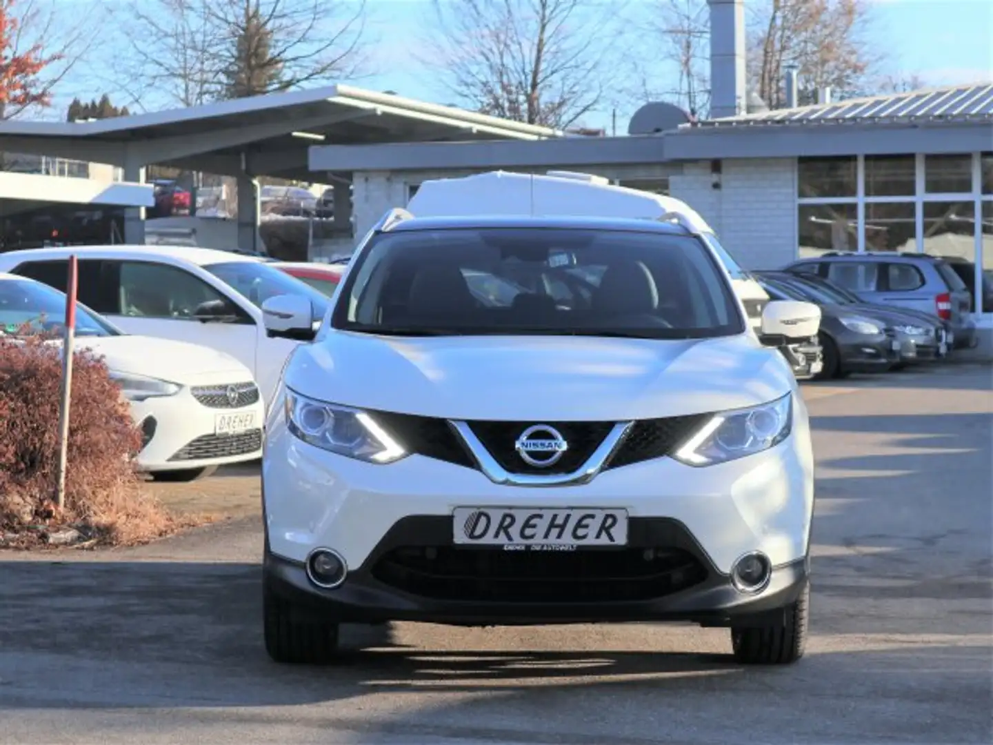 Nissan Qashqai Qashqai 1.6 DIG-T Tekna 4x2 Pano.-Dach/Klima/LED Blanc - 2