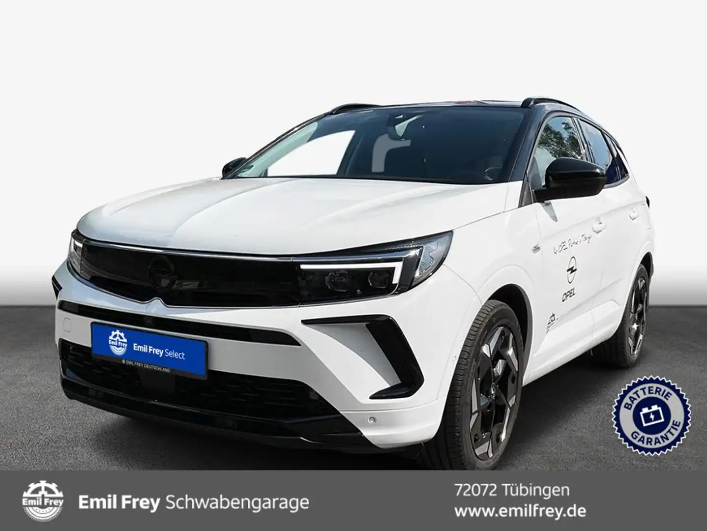 Opel Grandland Grandland Plug-in-Hybrid 1.6 DI Automatik GSe Blanc - 1