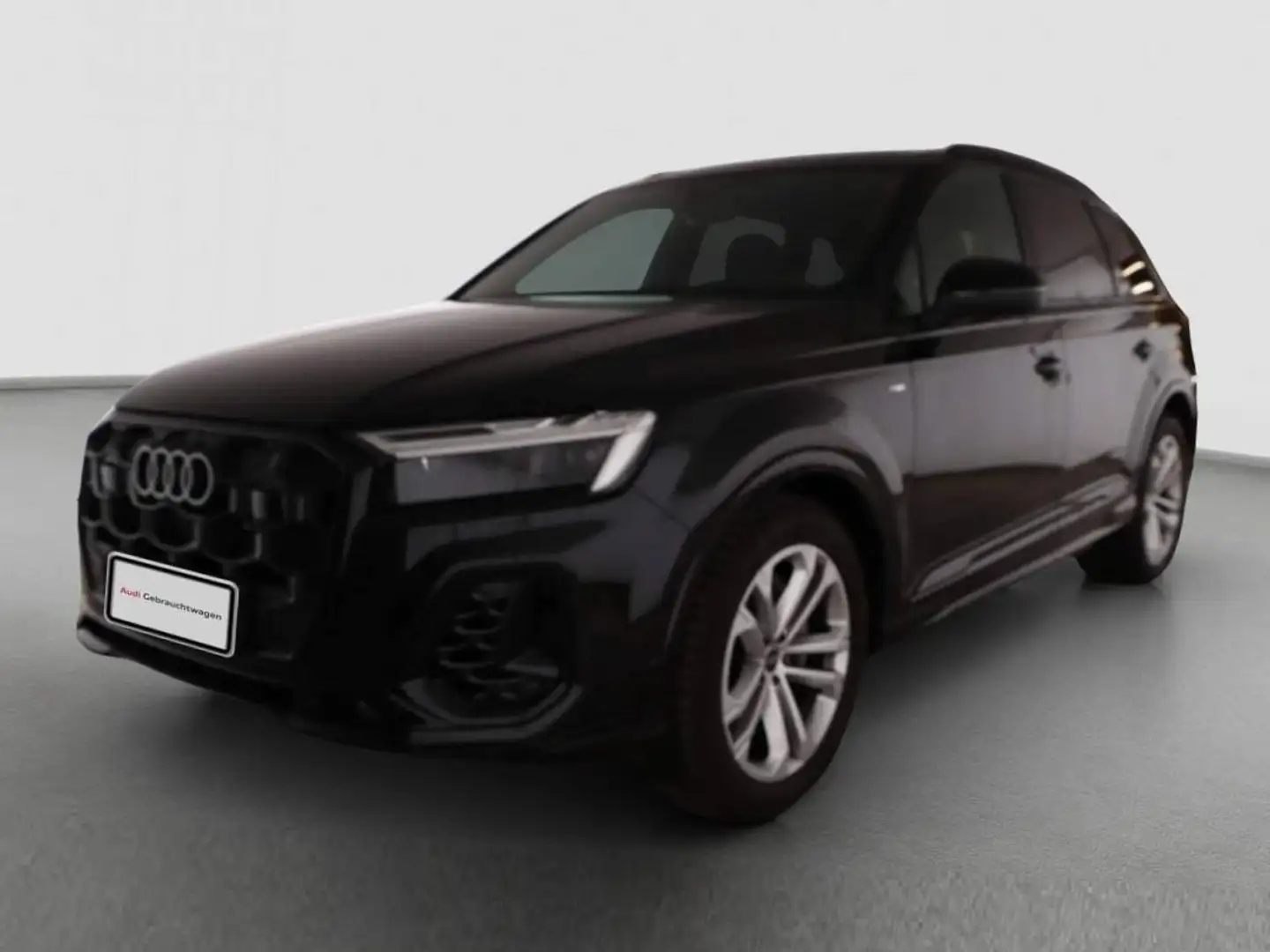 Audi Q7 55 TFSI qu. tiptr. S-Line*Luft*AHK*Pano*7Sitze Schwarz - 2