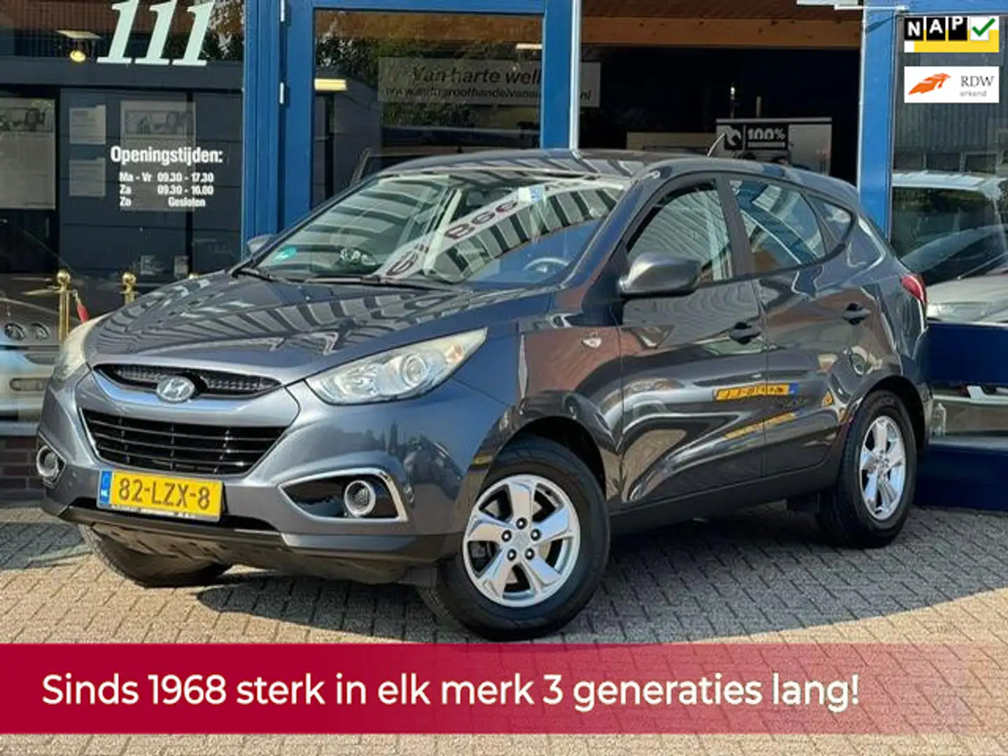 Hyundai iX35 2.0i Active NL AUTO NAP! 2e eigenaar! Airco l Trek Grau - 1