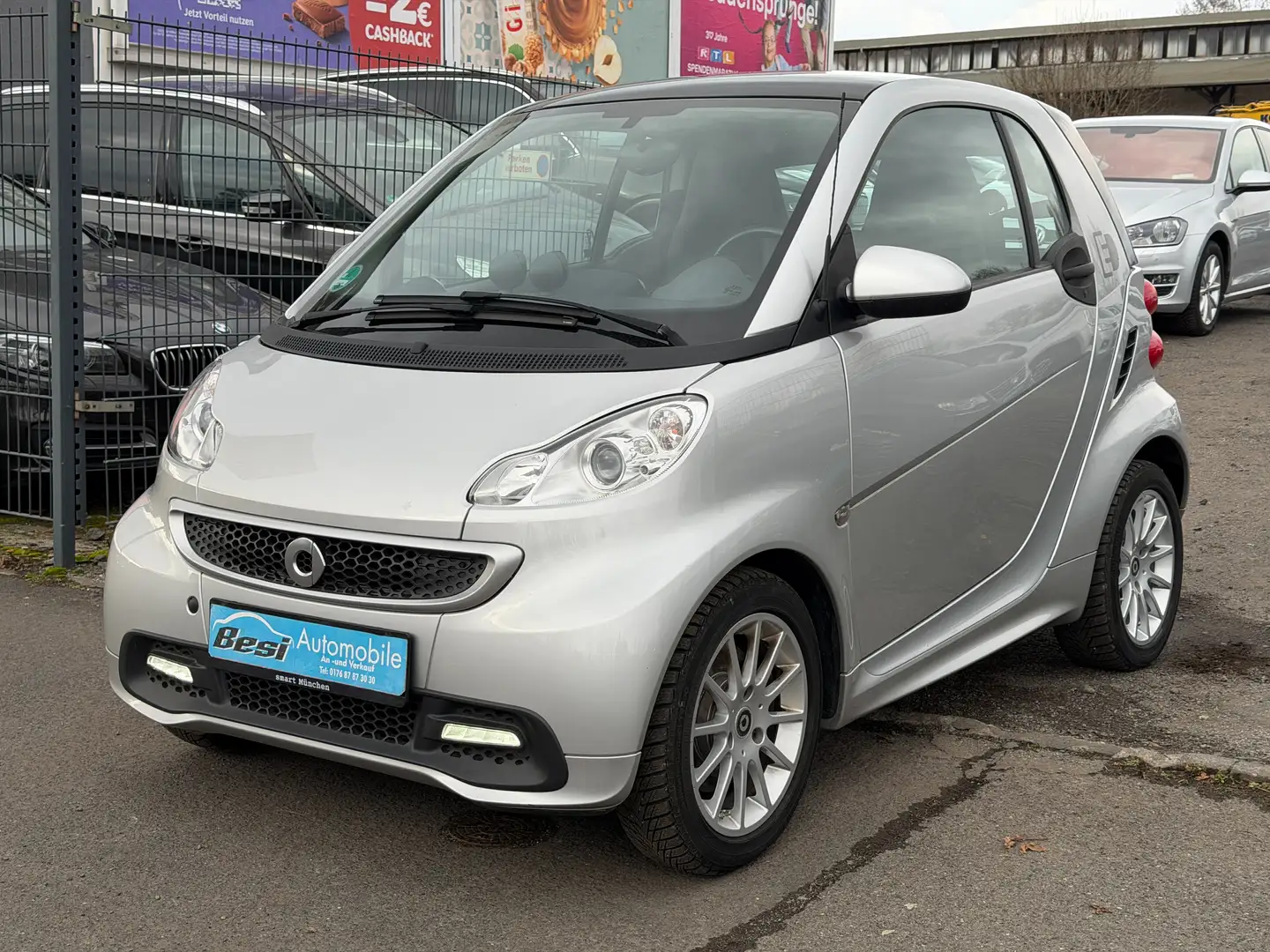 smart forTwo electric drive Klima Automatik Grau - 1