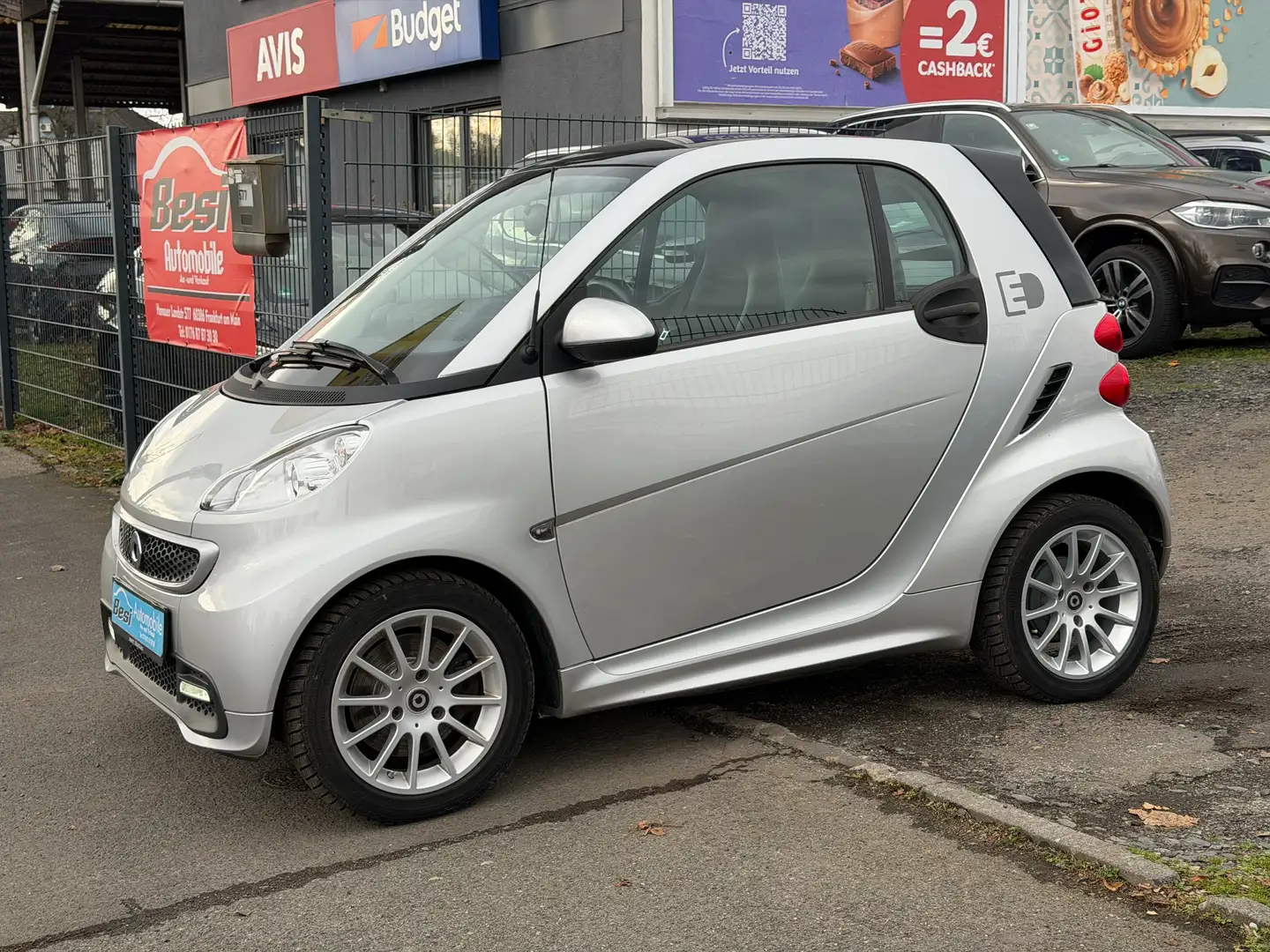 smart forTwo electric drive Klima Automatik Grau - 2